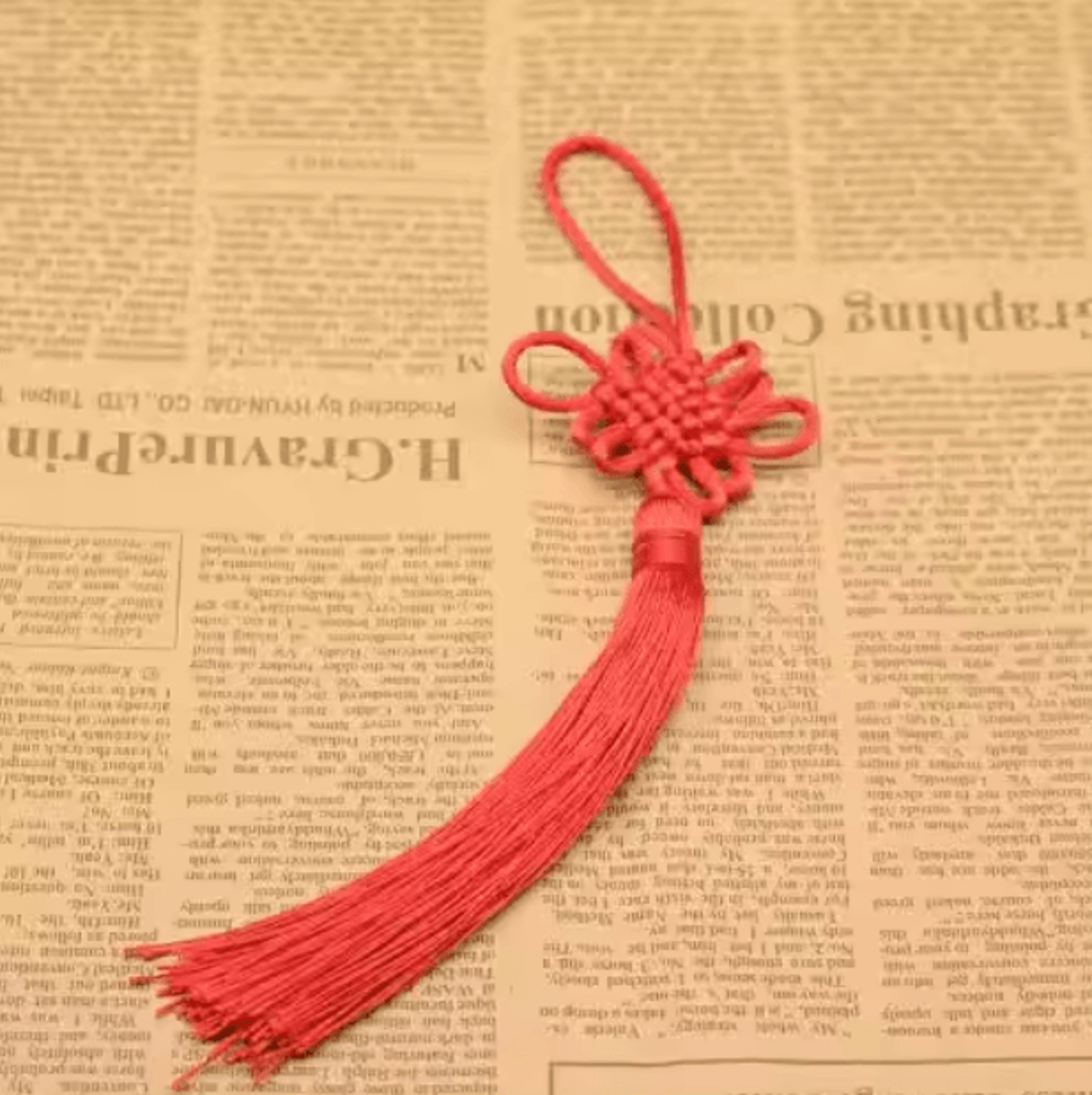 Chinese Knot Five Emperors Coin Charm  Feng Shui Prosperity  Protection Hanging Decor 1
