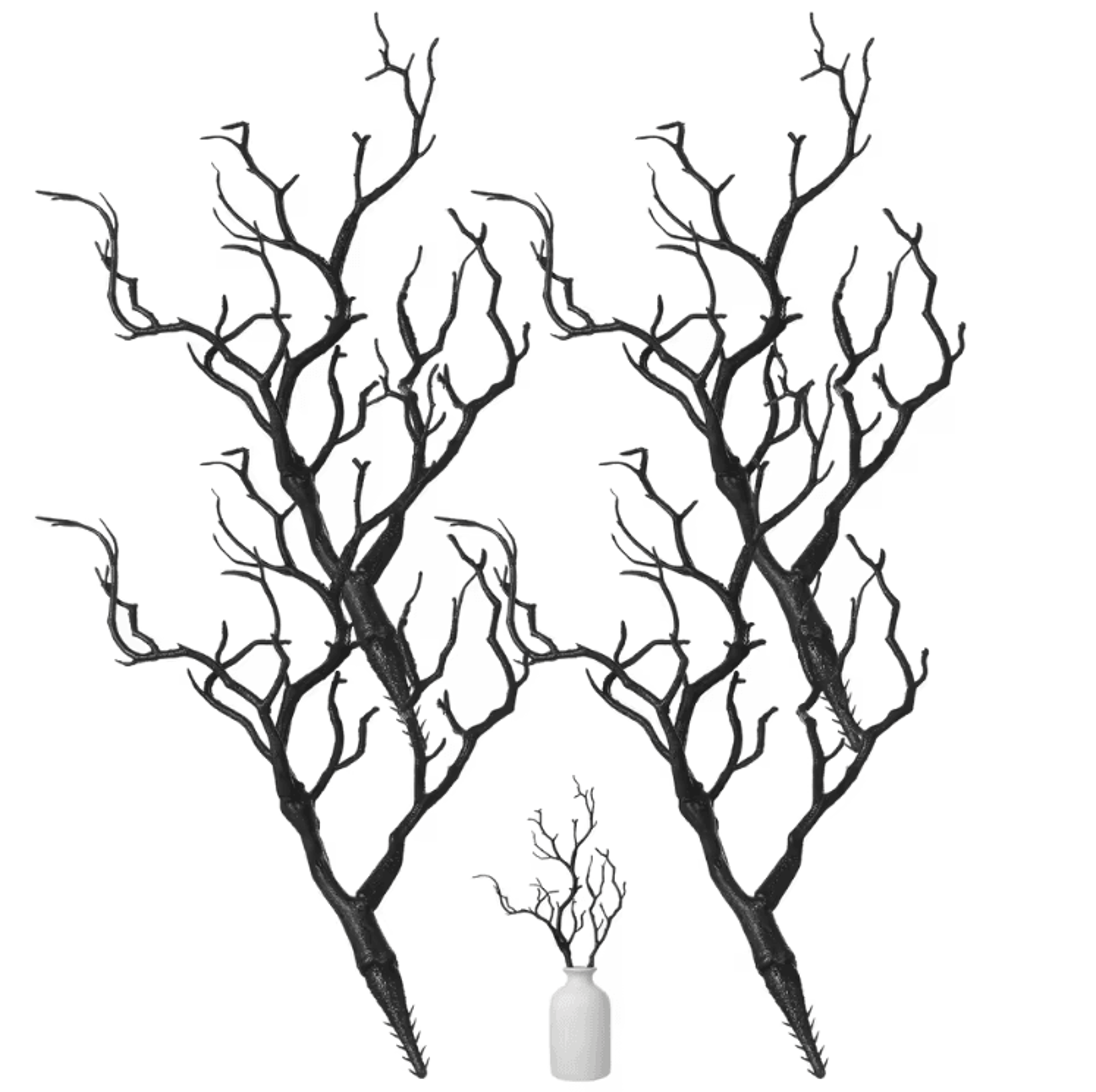 Rustic Artificial Antler Branch Set  Realistic Dried Twig Decor For Home  Events 1