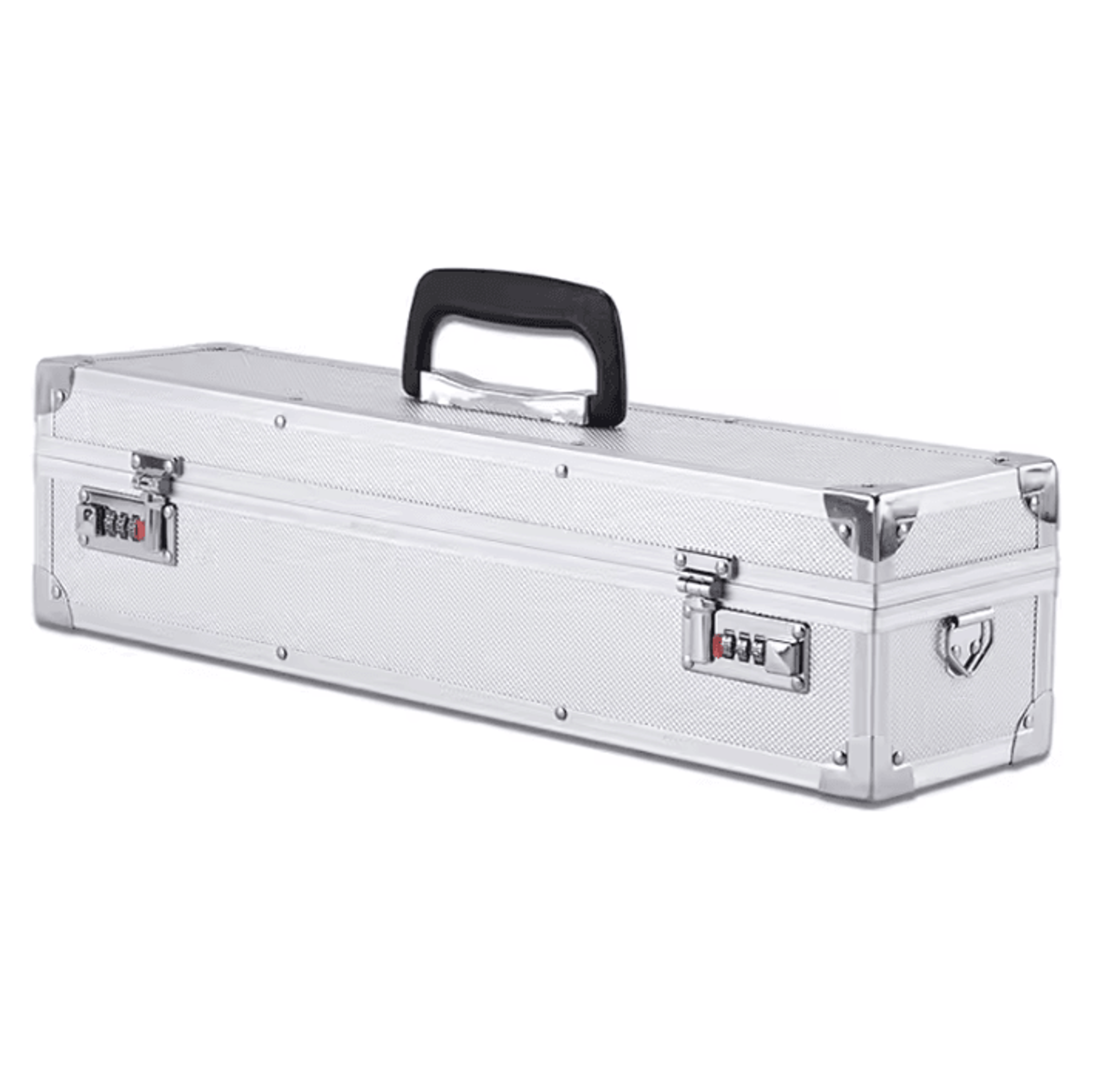 Aluminum Chef Knife Storage Case  Lockable MultiFunction Knife Organizer 2