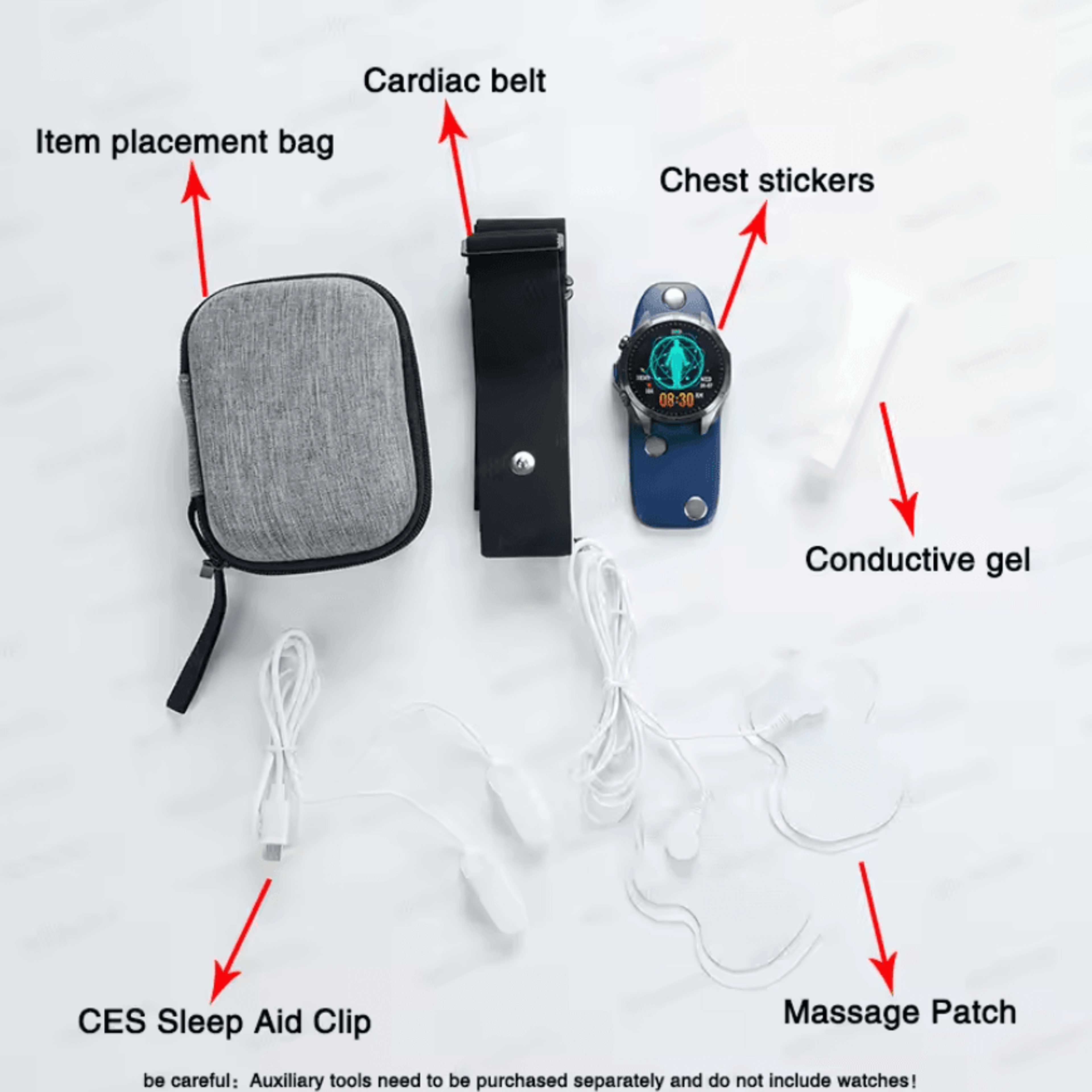 Advanced AI Health Smartwatch With ECG PPG Uric Acid  Blood Lipid Monitoring 9