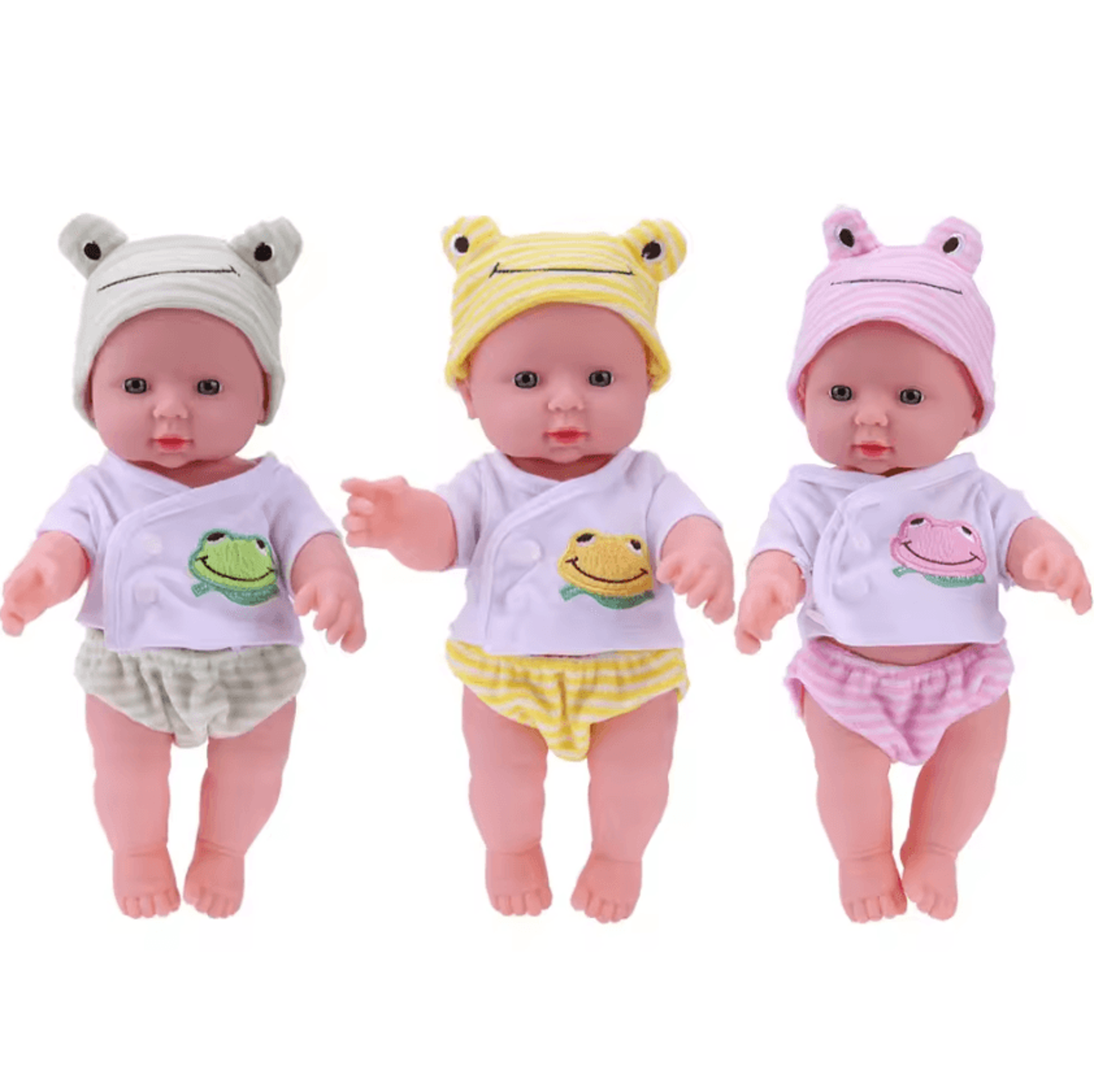 Realistic 30cm Reborn Baby Doll Soft Touch Lifelike Newborn Companion Toy 0