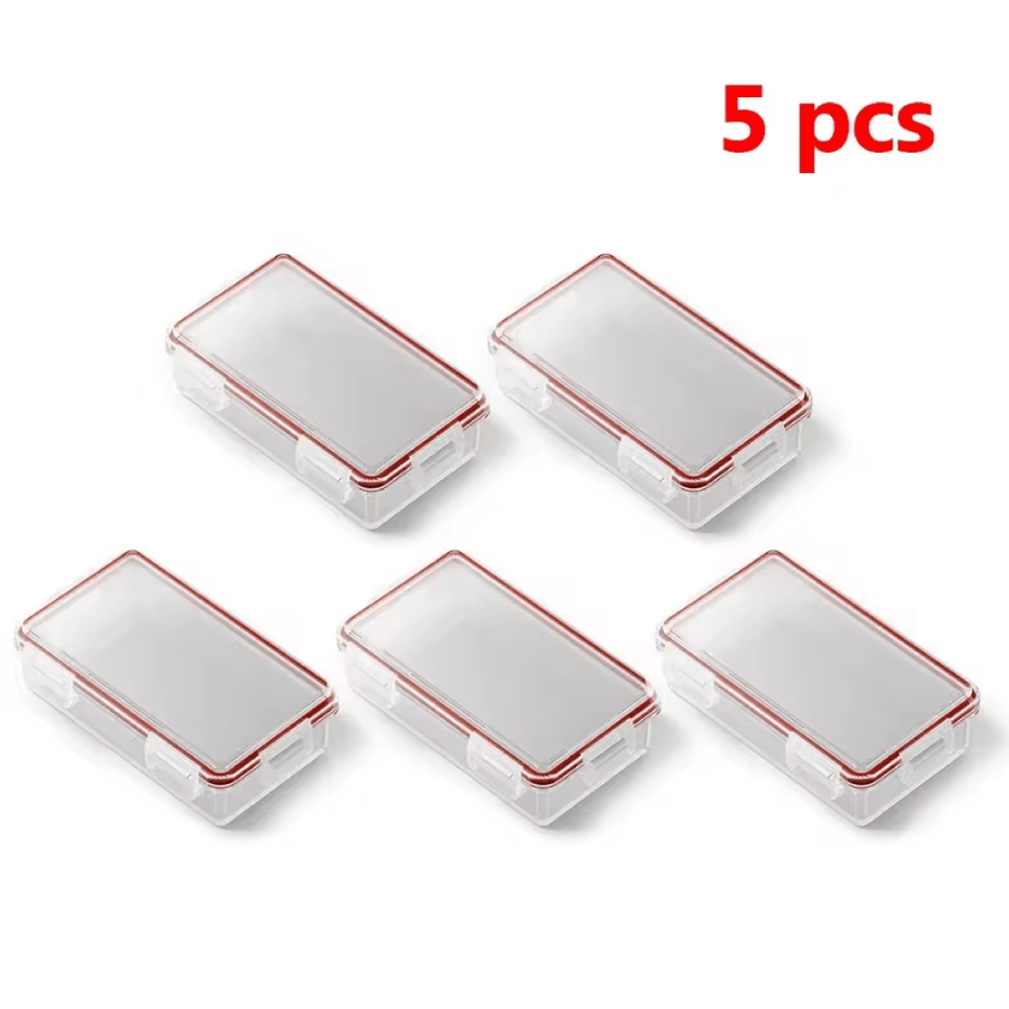 4Slot 18650 Battery Storage Case  Waterproof Hard Plastic Protective Box 6