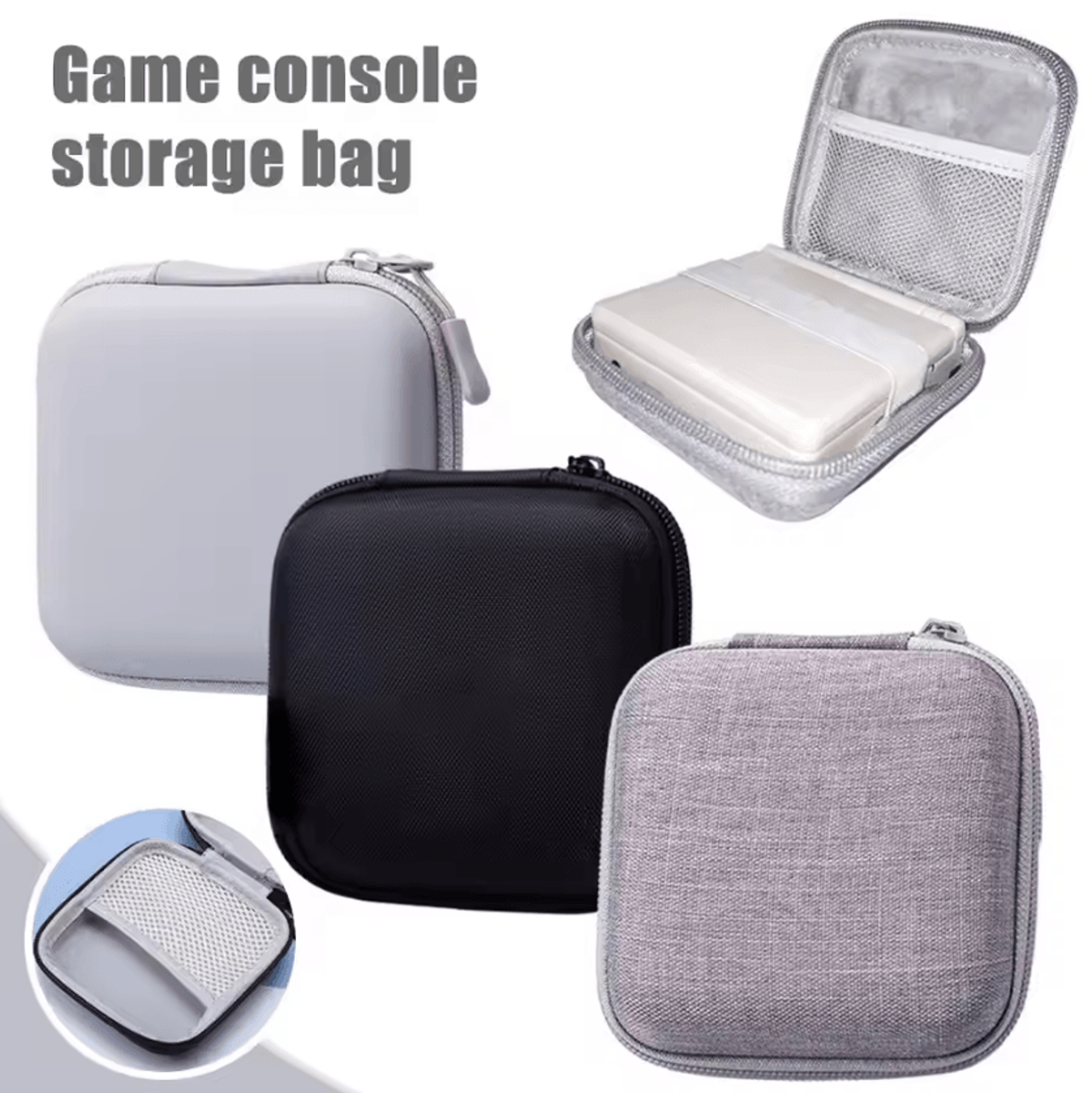 Hard Shell Travel Case For RG35XX SP  Portable Protective Storage Bag With Cable Organizer 1
