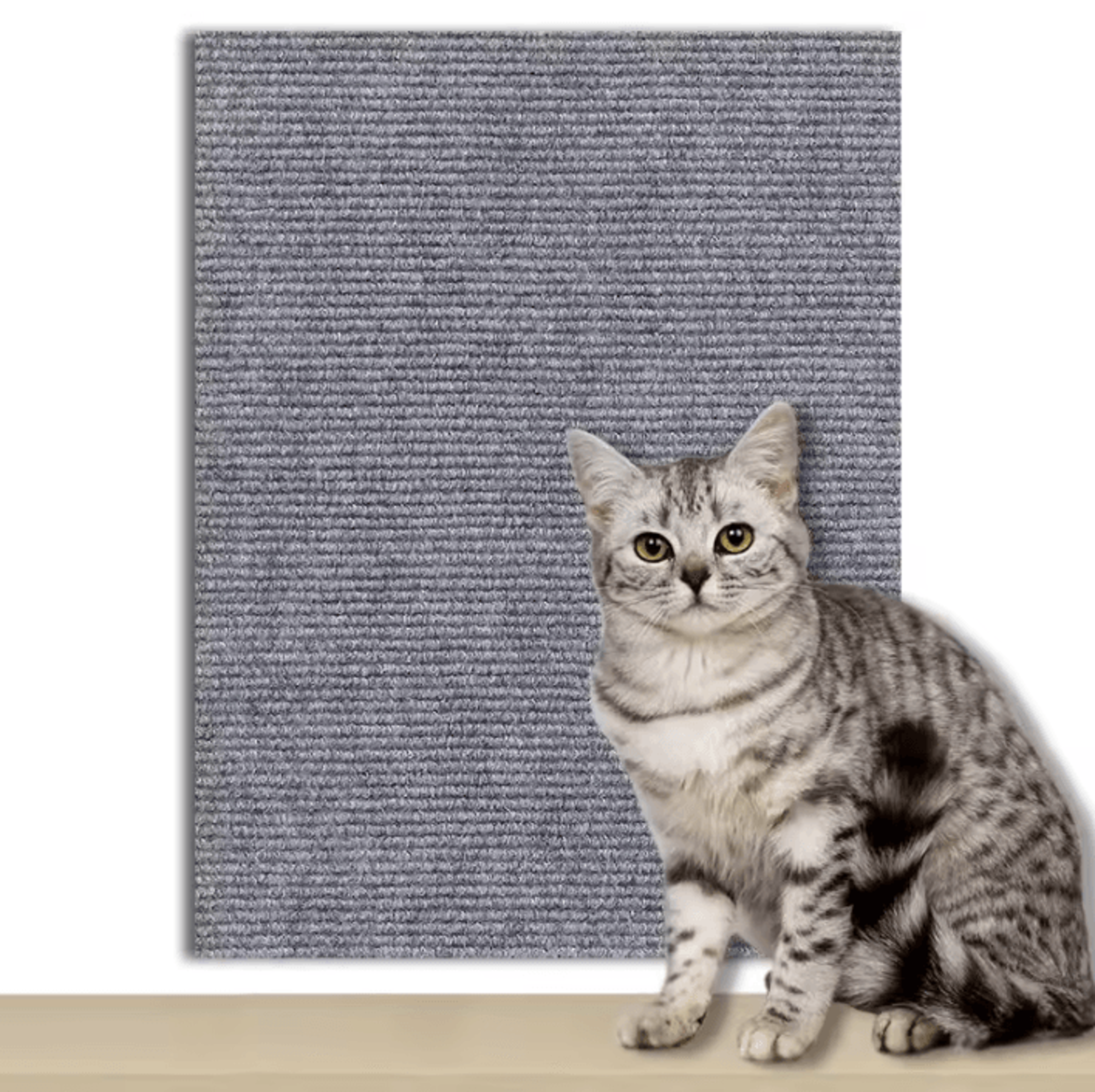 ScratchGuard DIY Cat Scratch Mat For Sofa  Wall Protection 4