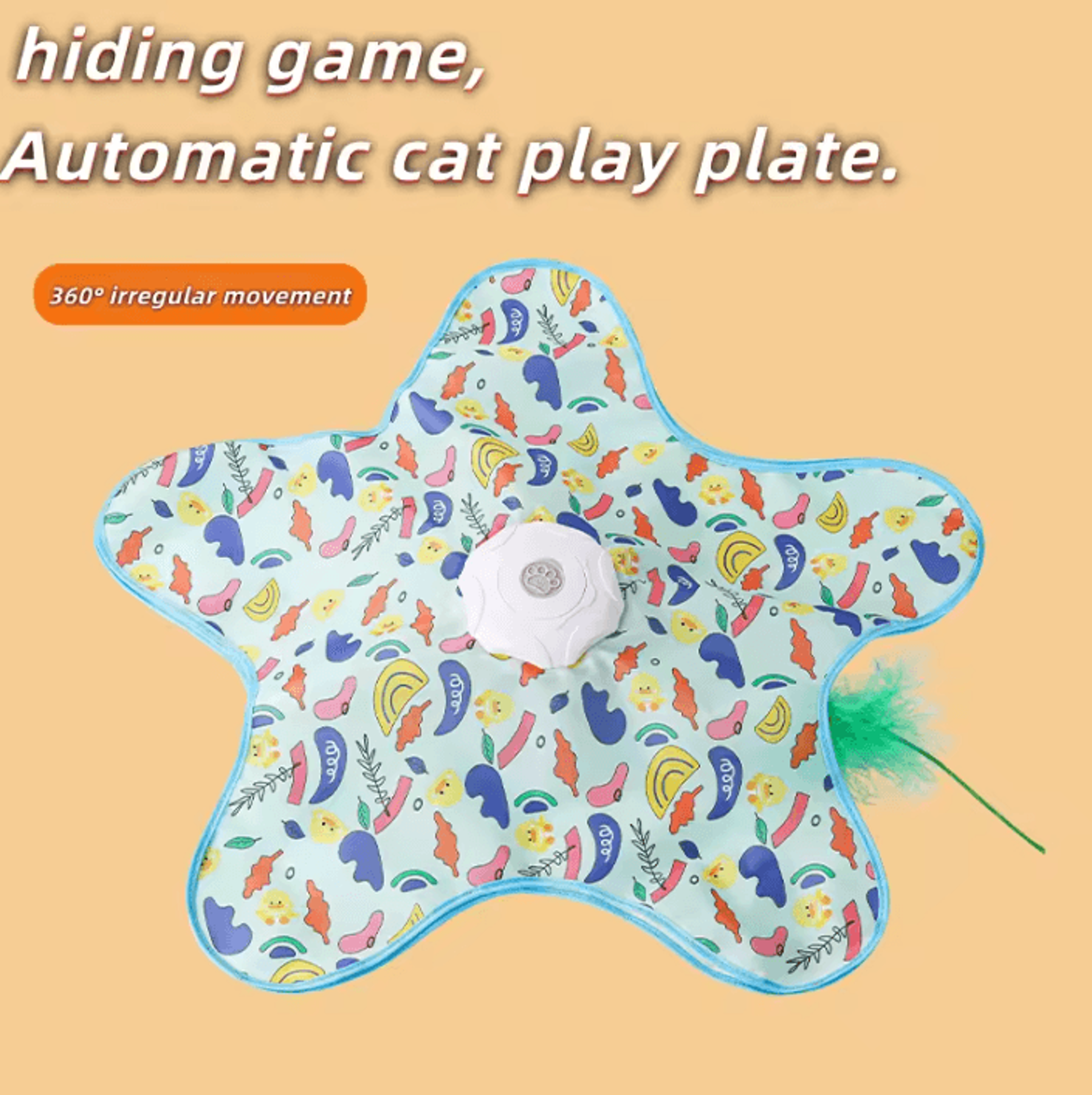 WhirlHide Interactive Hunting Toy  Automatic Cat Toy For Endless Chase  Surprise Play 3