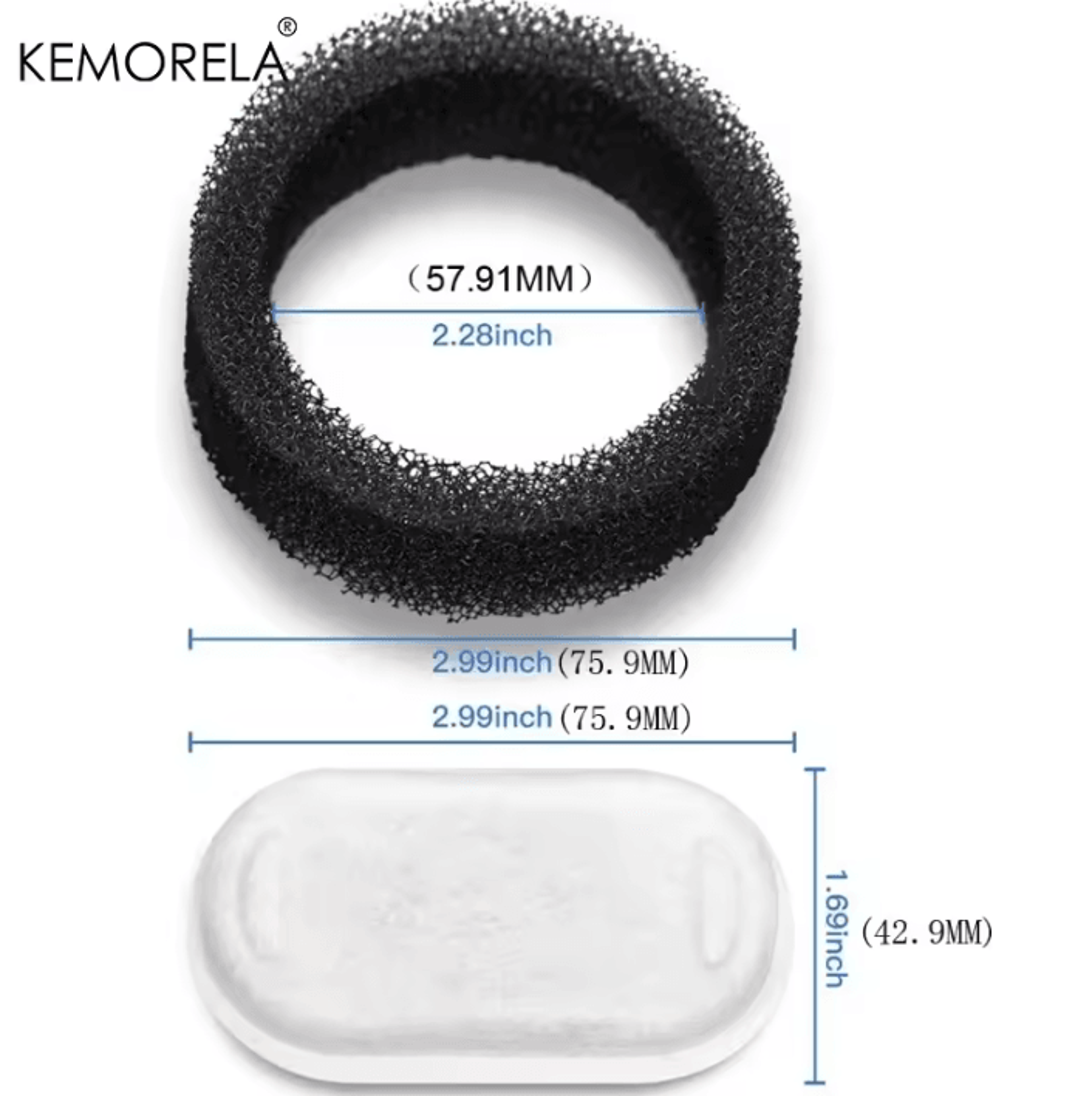 Activated Carbon Replacement Filters For Pet Water Fountains 1