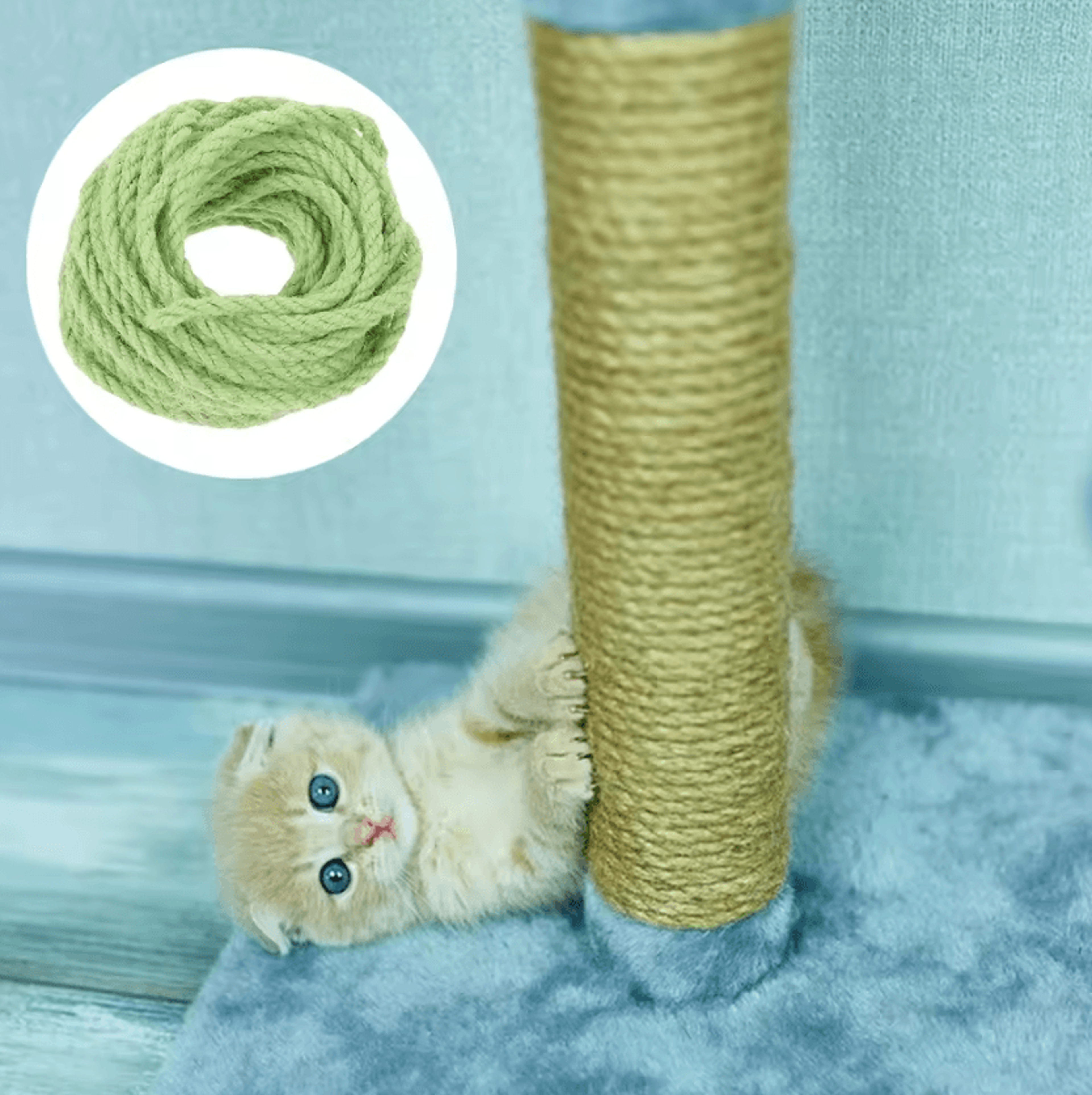 ClawCraft HeavyDuty Sisal Rope For Cat Trees  Scratchers 2