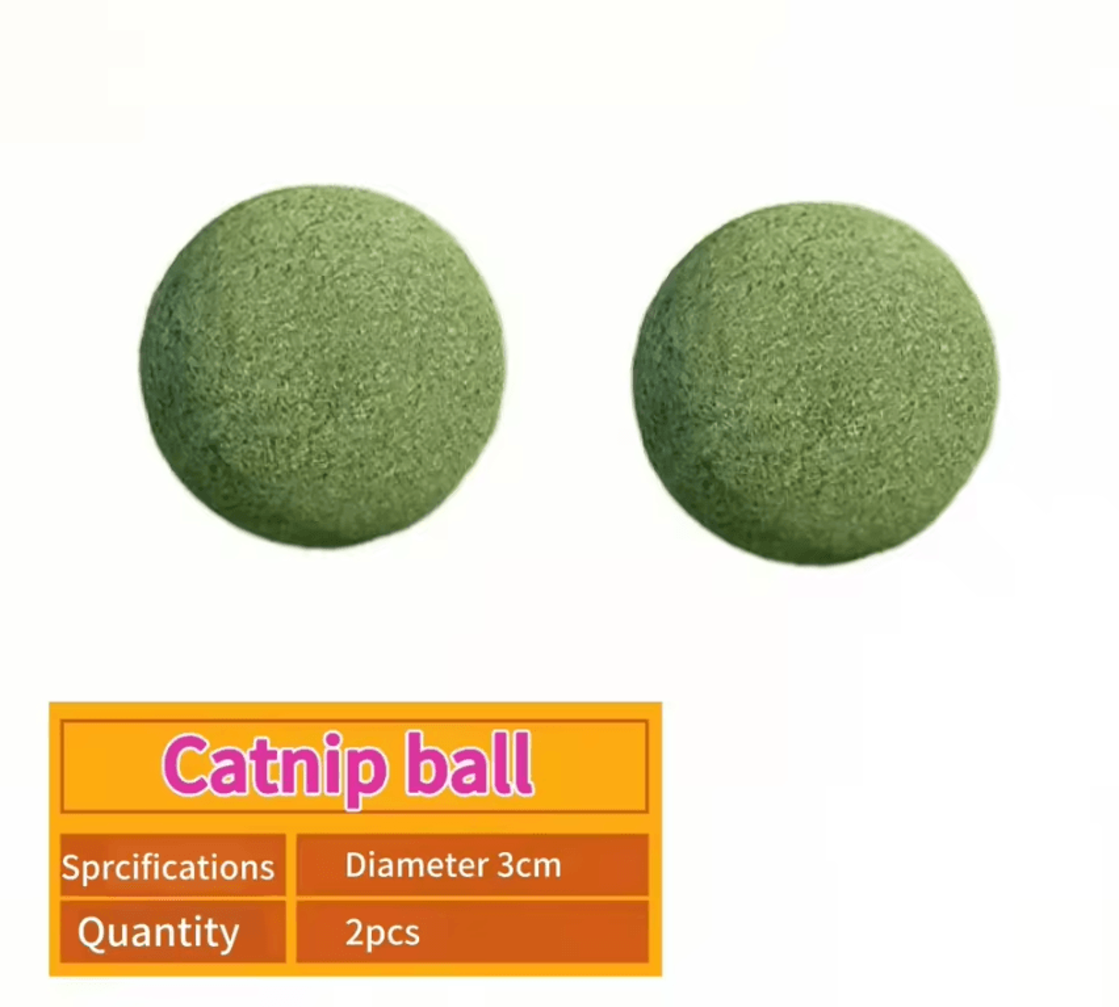 NatureMint Catnip Wall Ball Dental Toy 3
