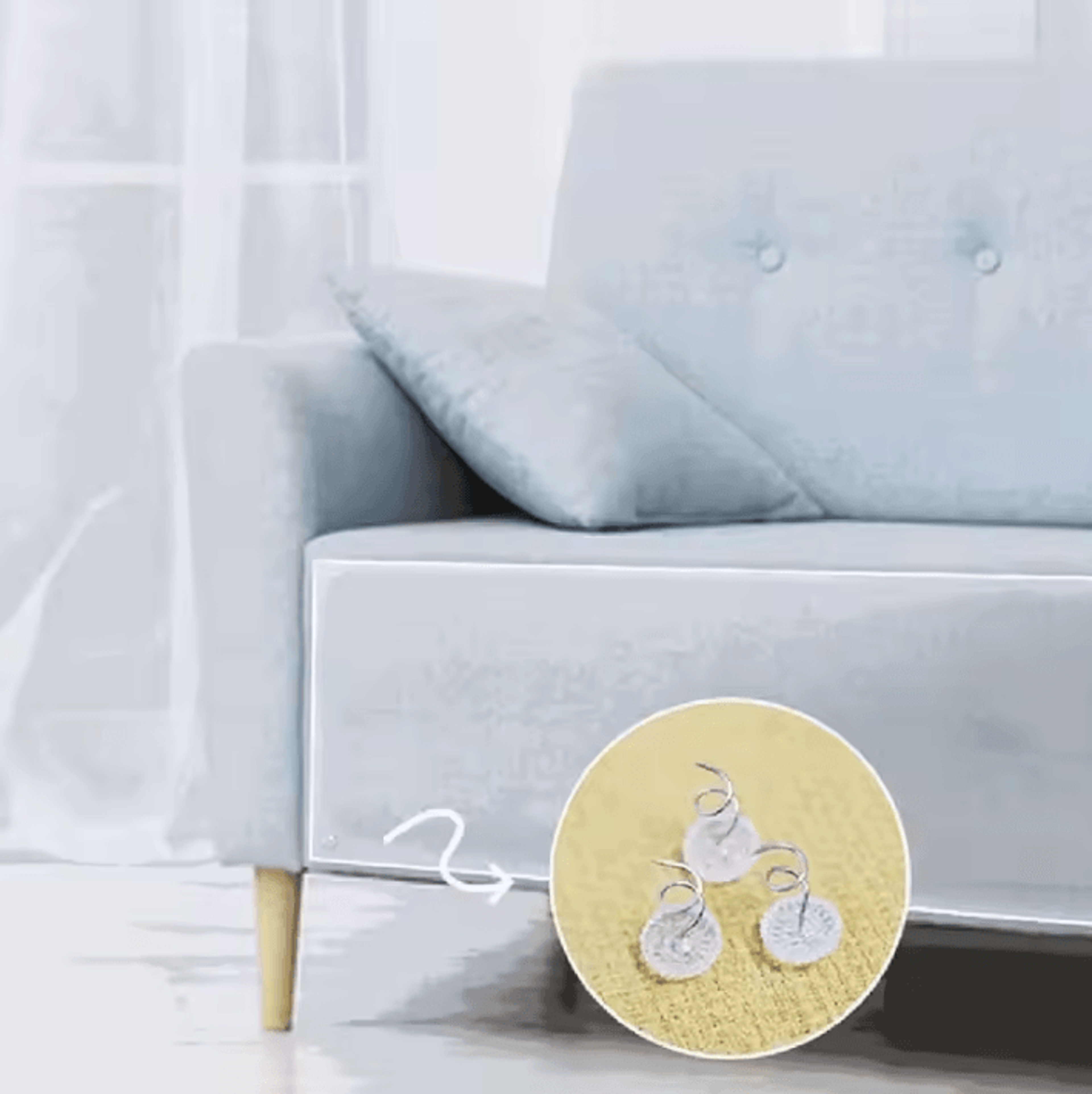 Transparent Cat Furniture Protector Pads  SelfAdhesive Scratch Guards For Sofas  Furniture 1