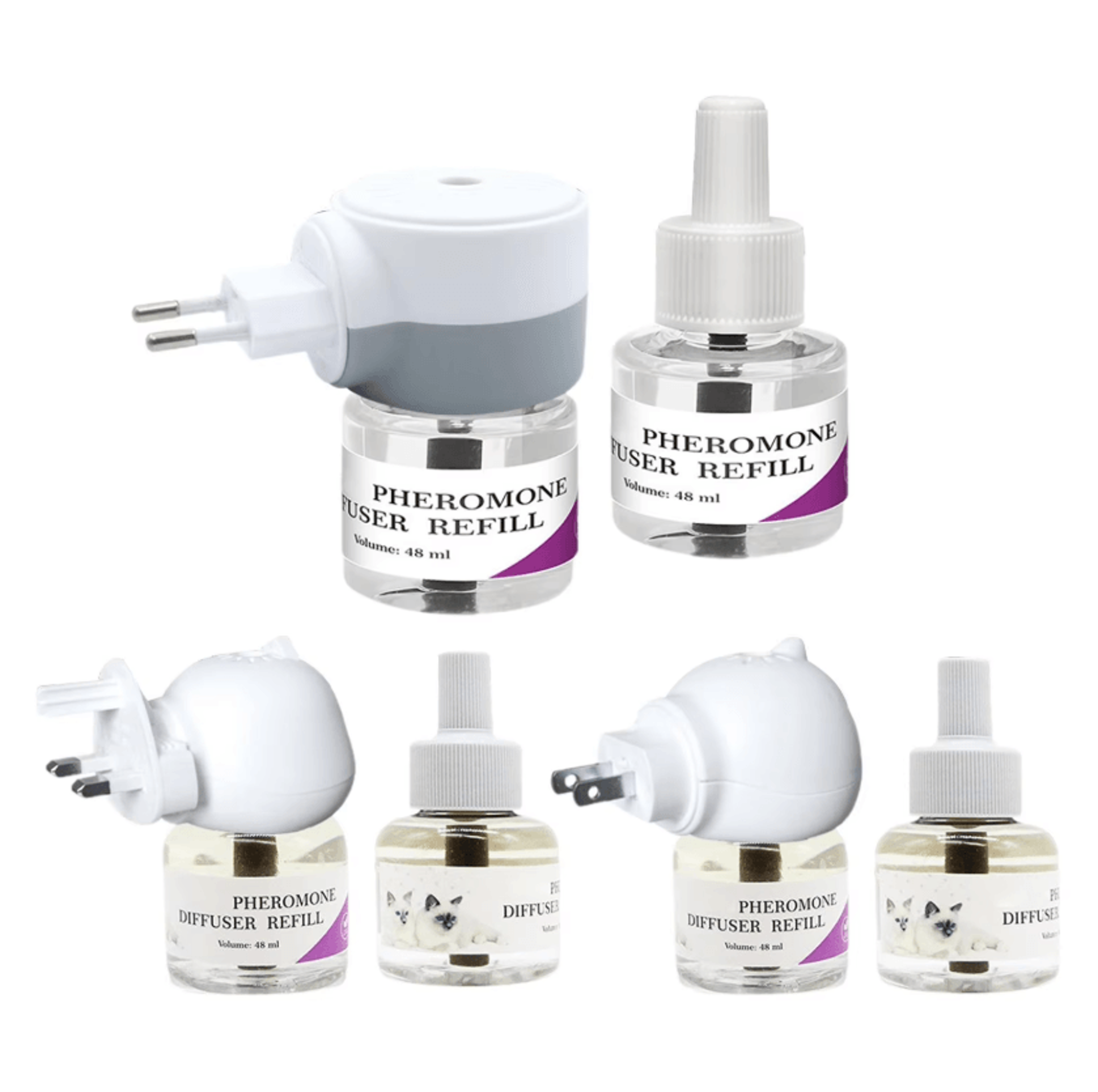 LongLasting Cat Calming Pheromone Diffuser For Stress Relief 2