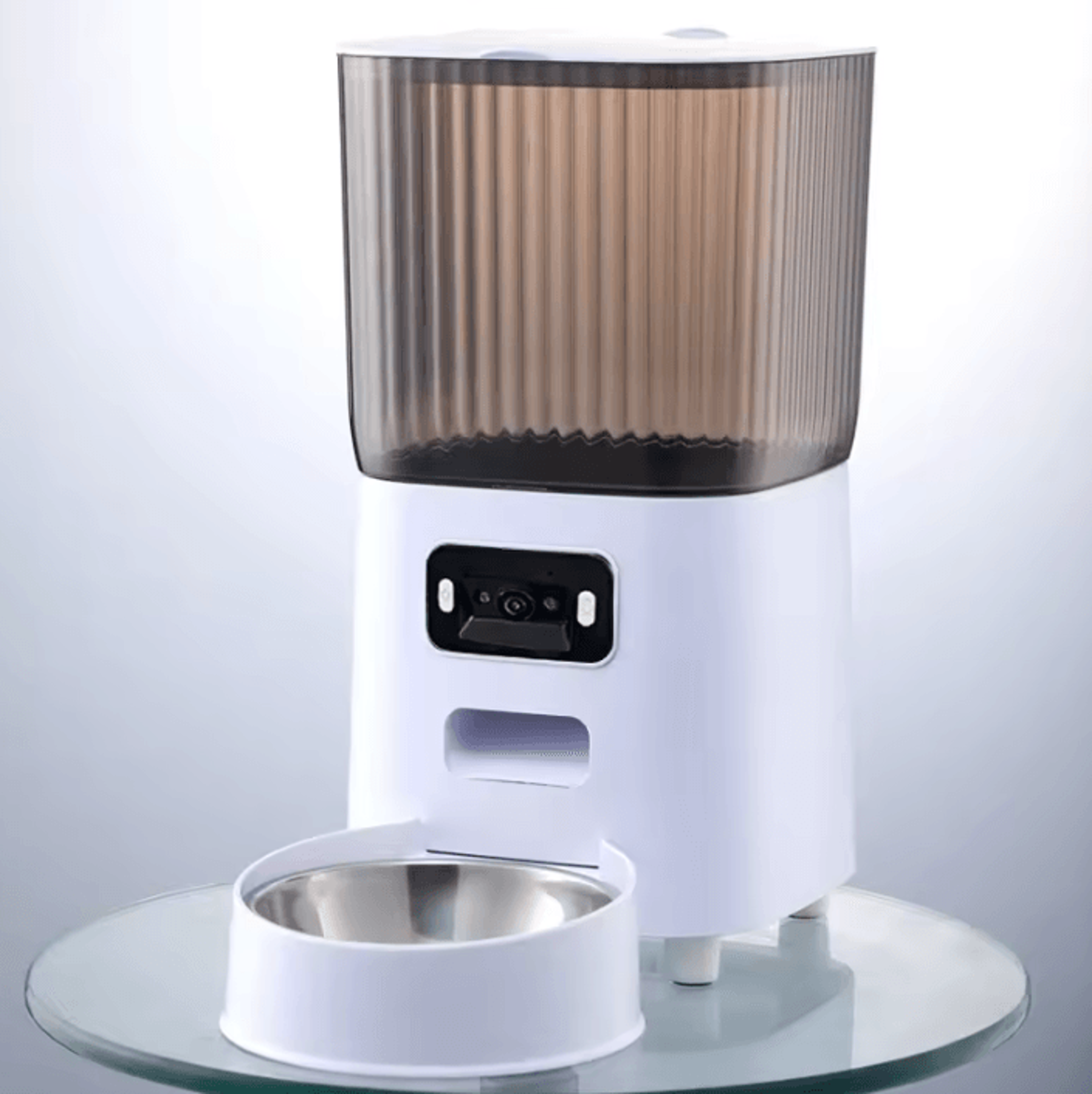 Smart WiFi Automatic Pet Feeder With HD Camera  Dual Bowls 4
