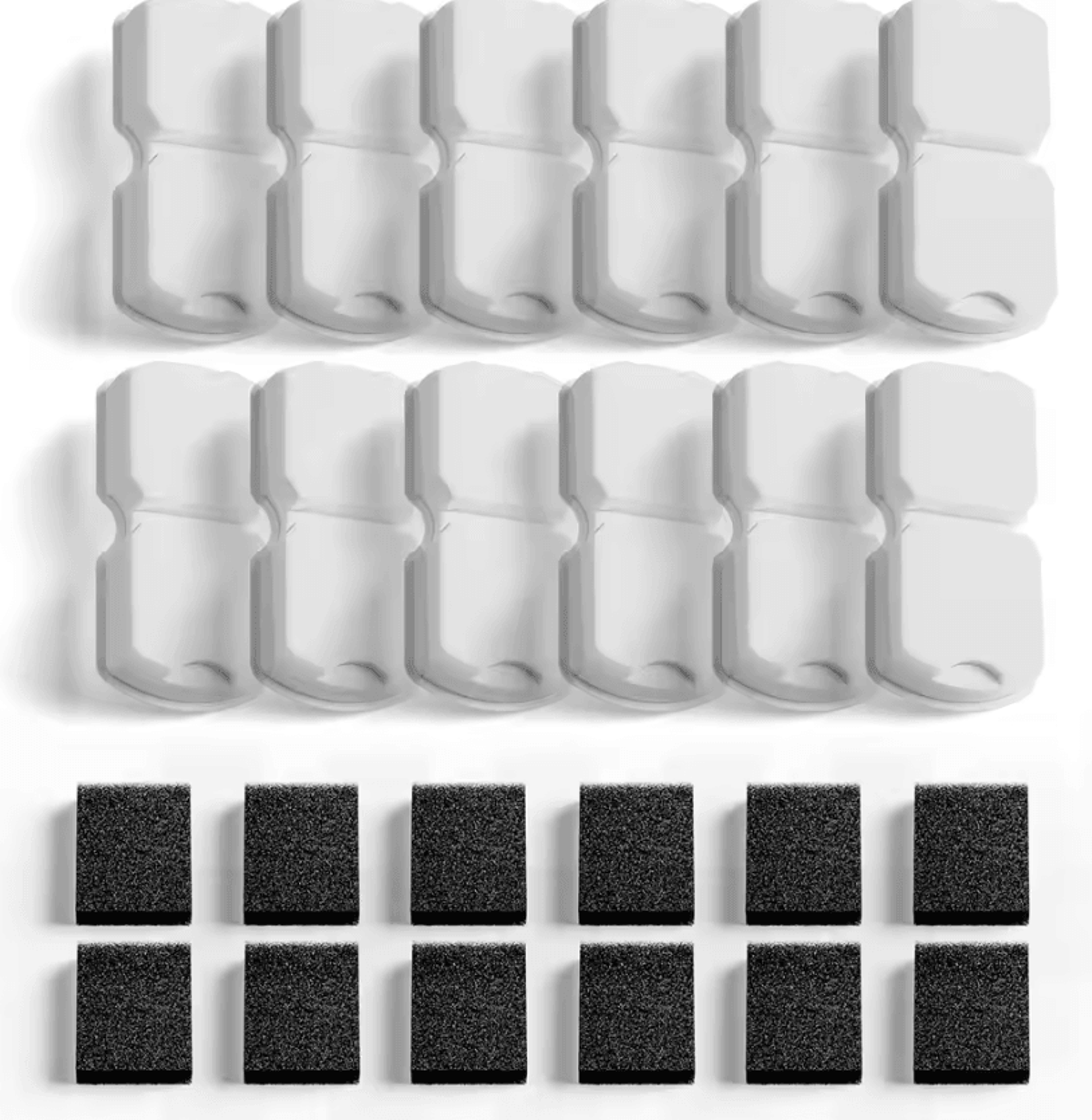 HOOISE 74oz Pet Fountain Replacement Filter  Sponge Set 6