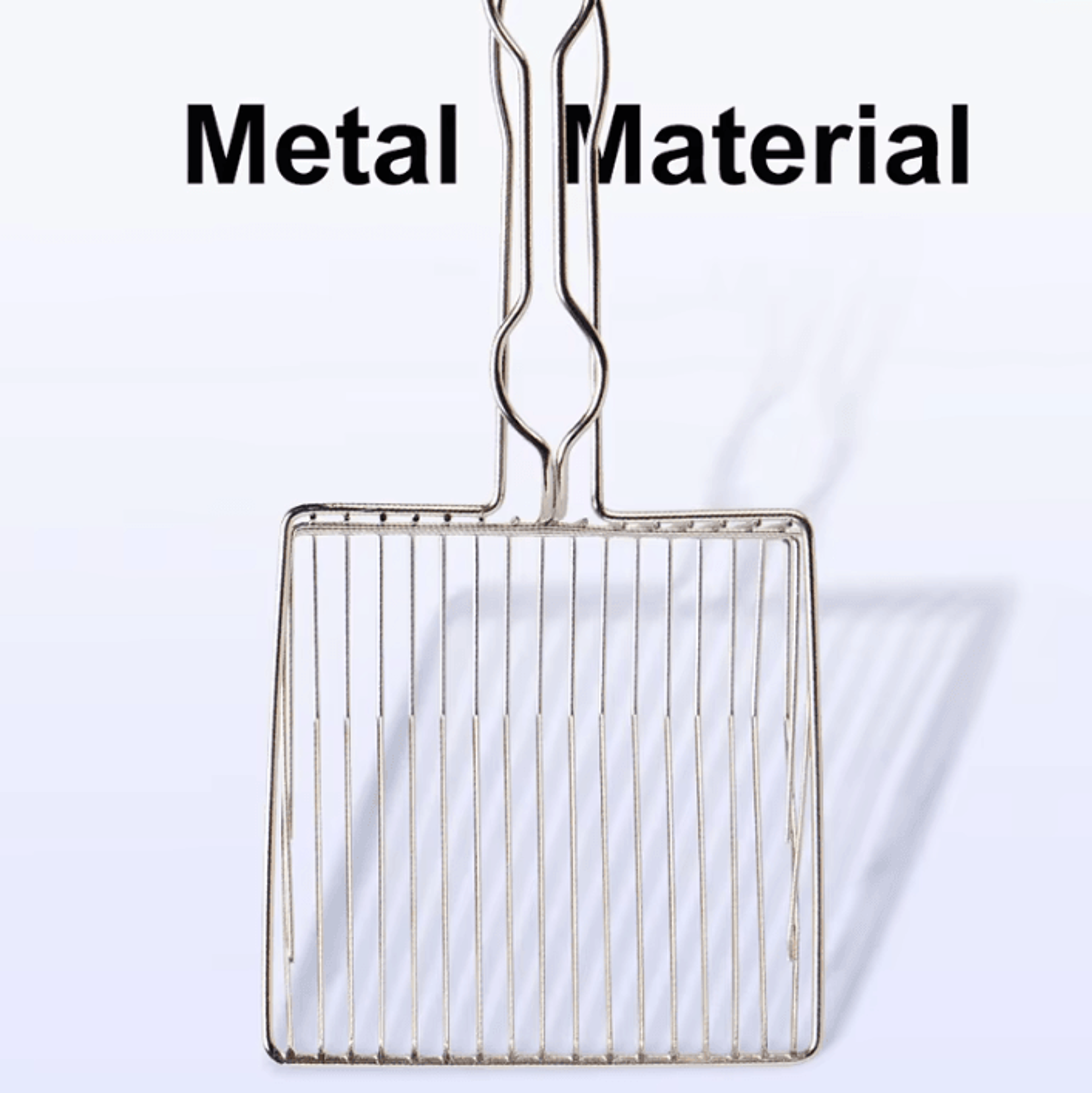 Stainless Steel Cat Litter Scoop  HeavyDuty Pet Waste Cleaning Shovel 3