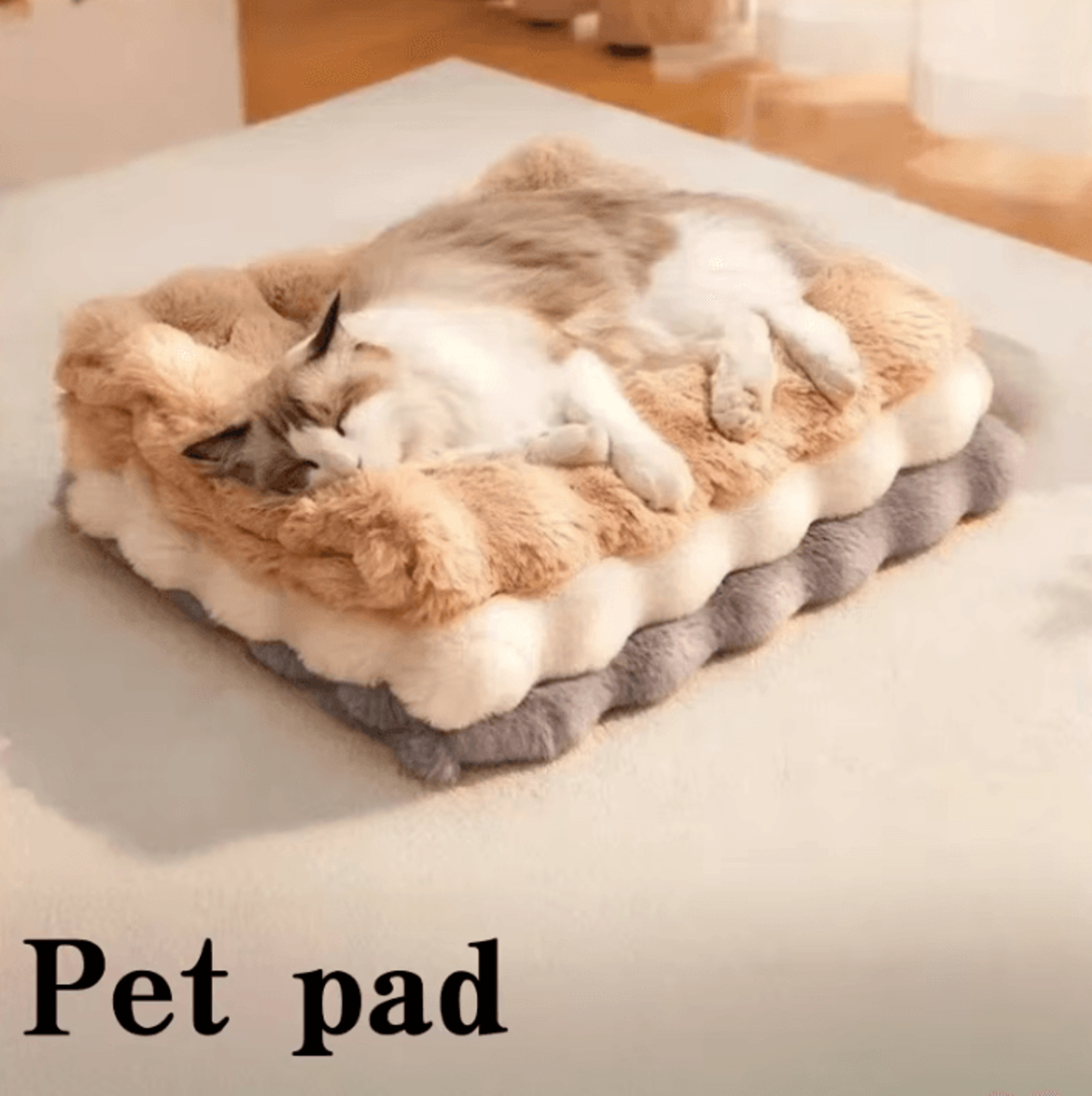 cloudcomfort all-season plush pet sleeping mat
