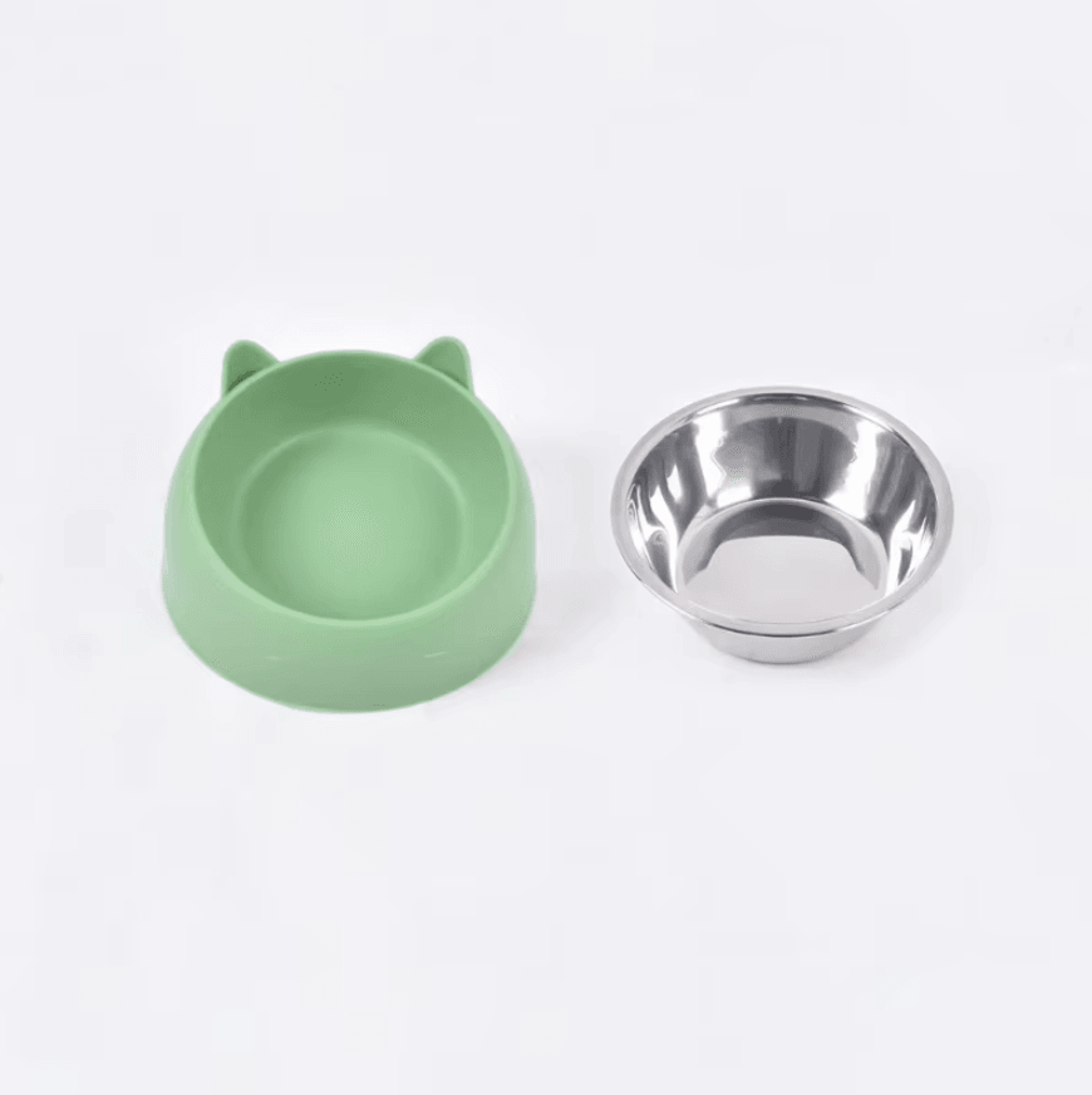 ComfortTilt Elevated Stainless Steel Pet Bowl 1