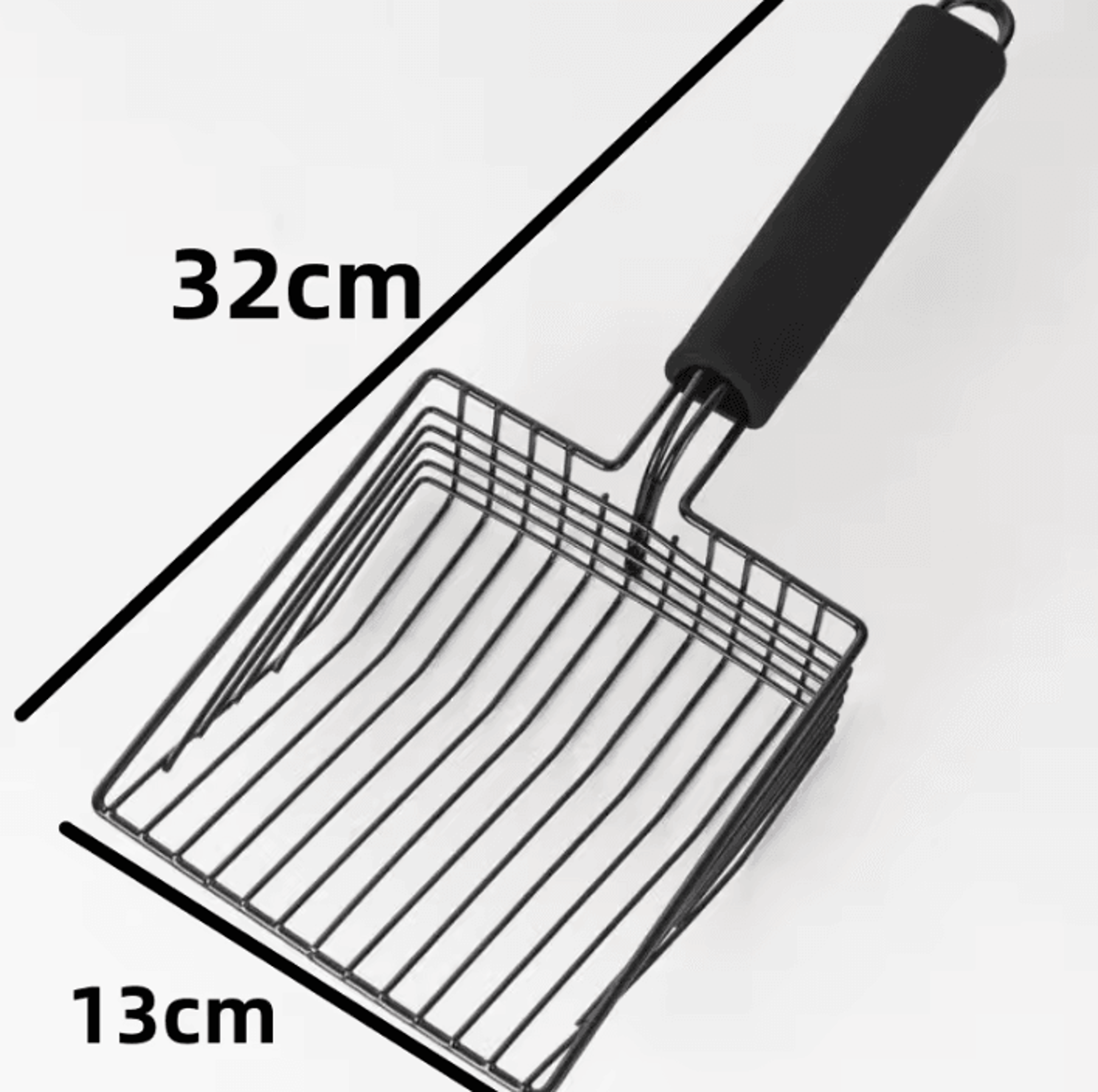 SteelClean HeavyDuty Stainless Steel Cat Litter Scoop 3