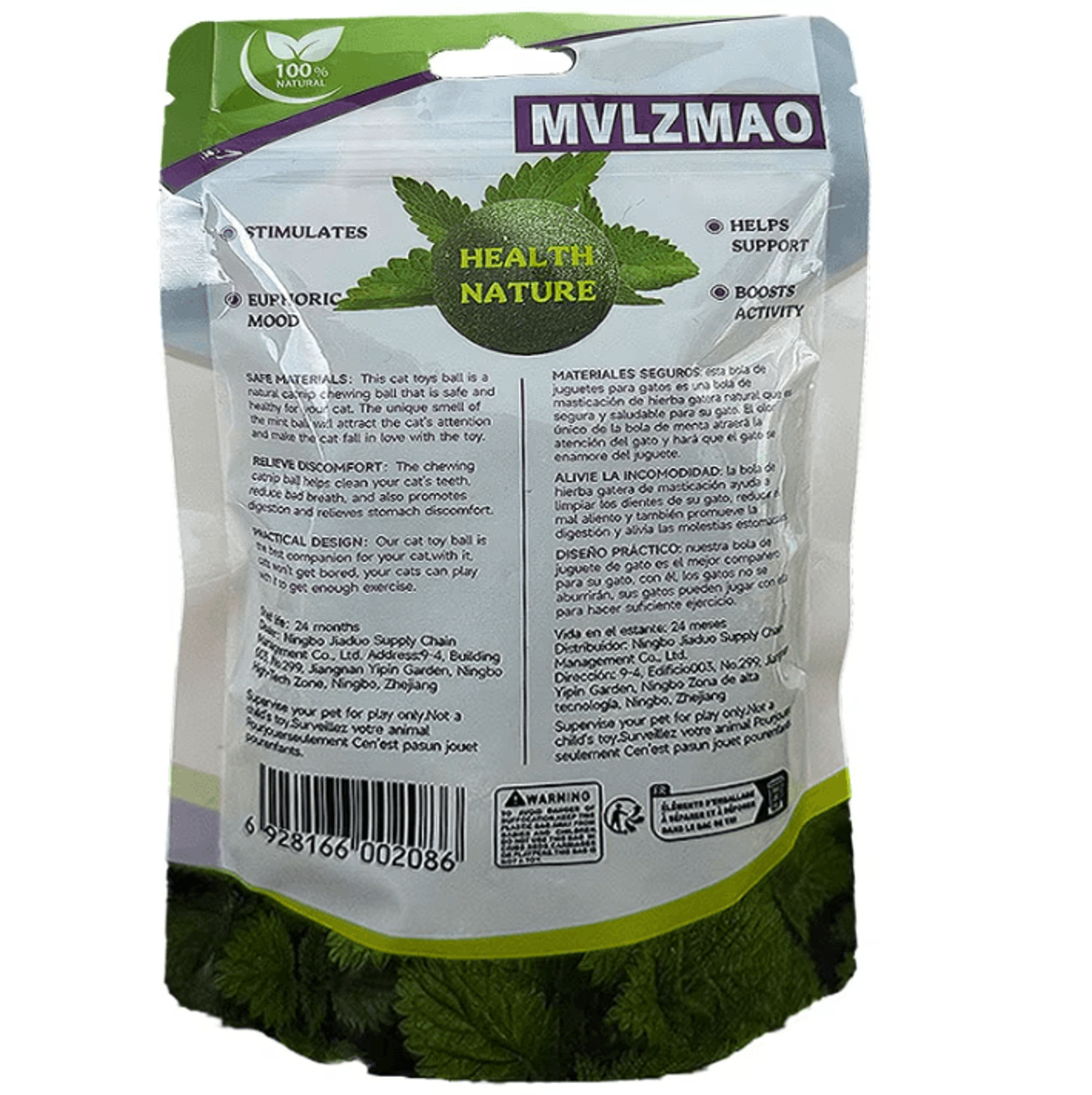 MintFresh Edible Catnip Ball Toy 1