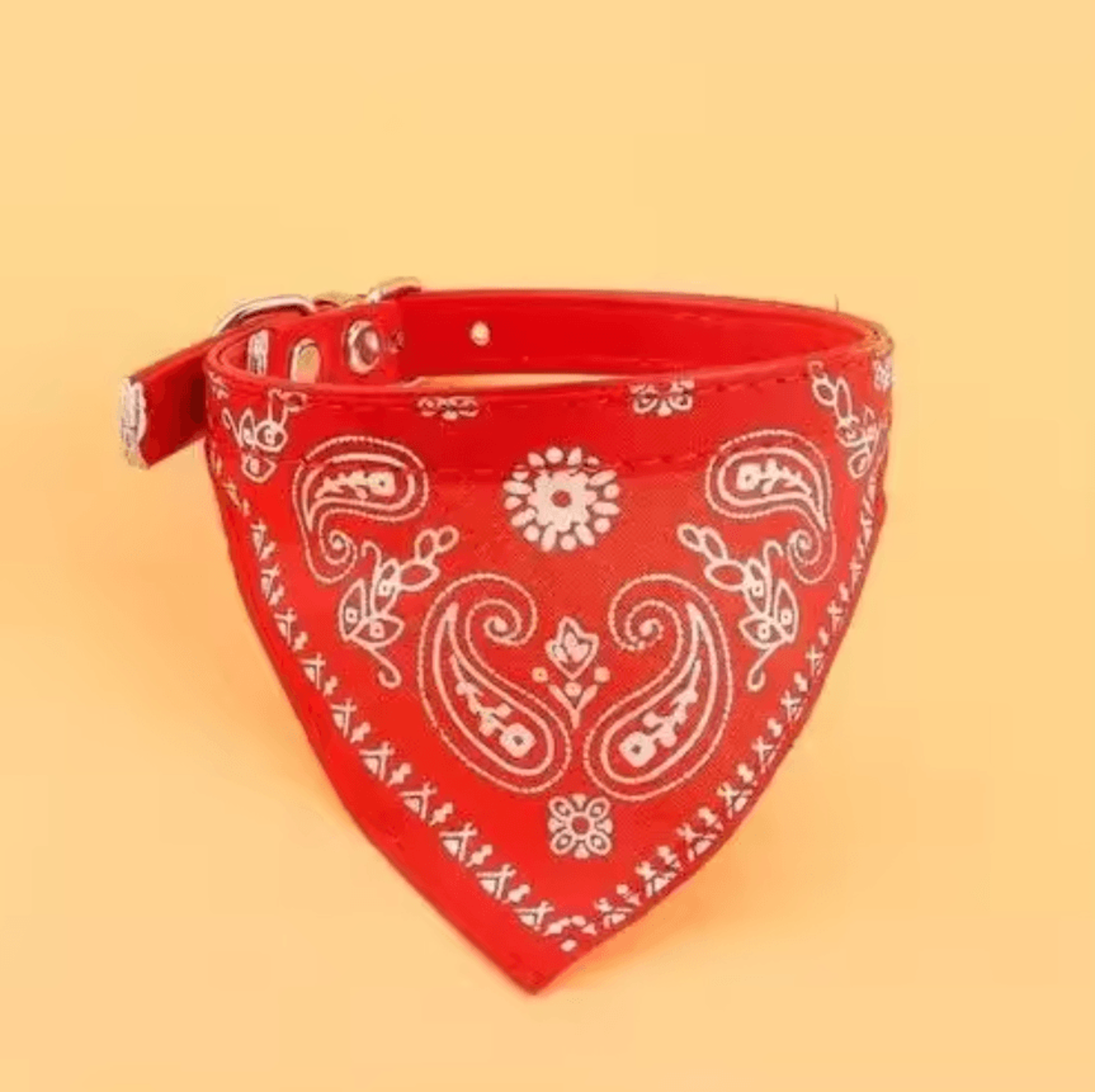 CharmingPaws Adjustable Pet Bandana Collar 6