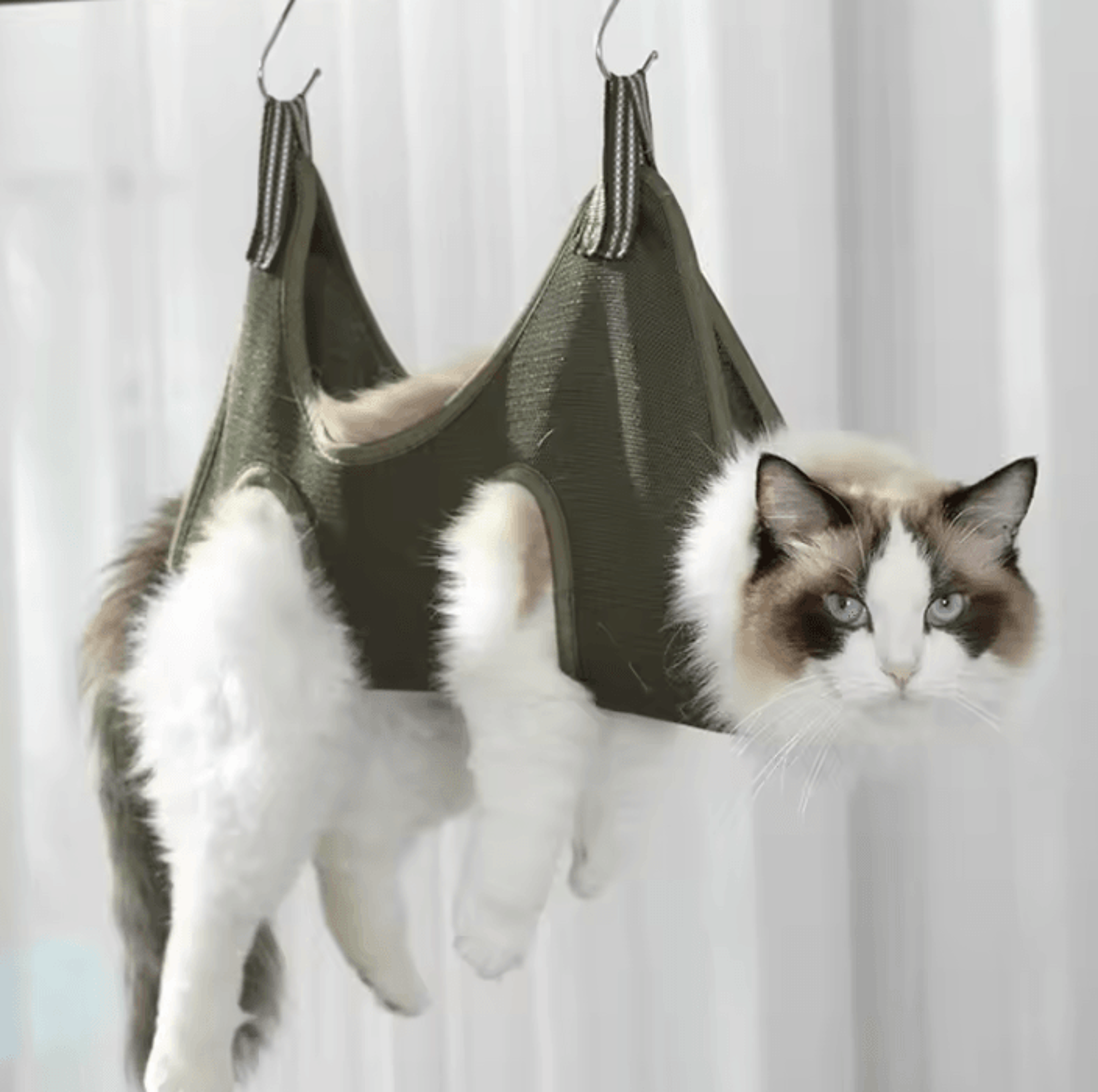 GroomEase Pet Grooming Hammock Helper 1