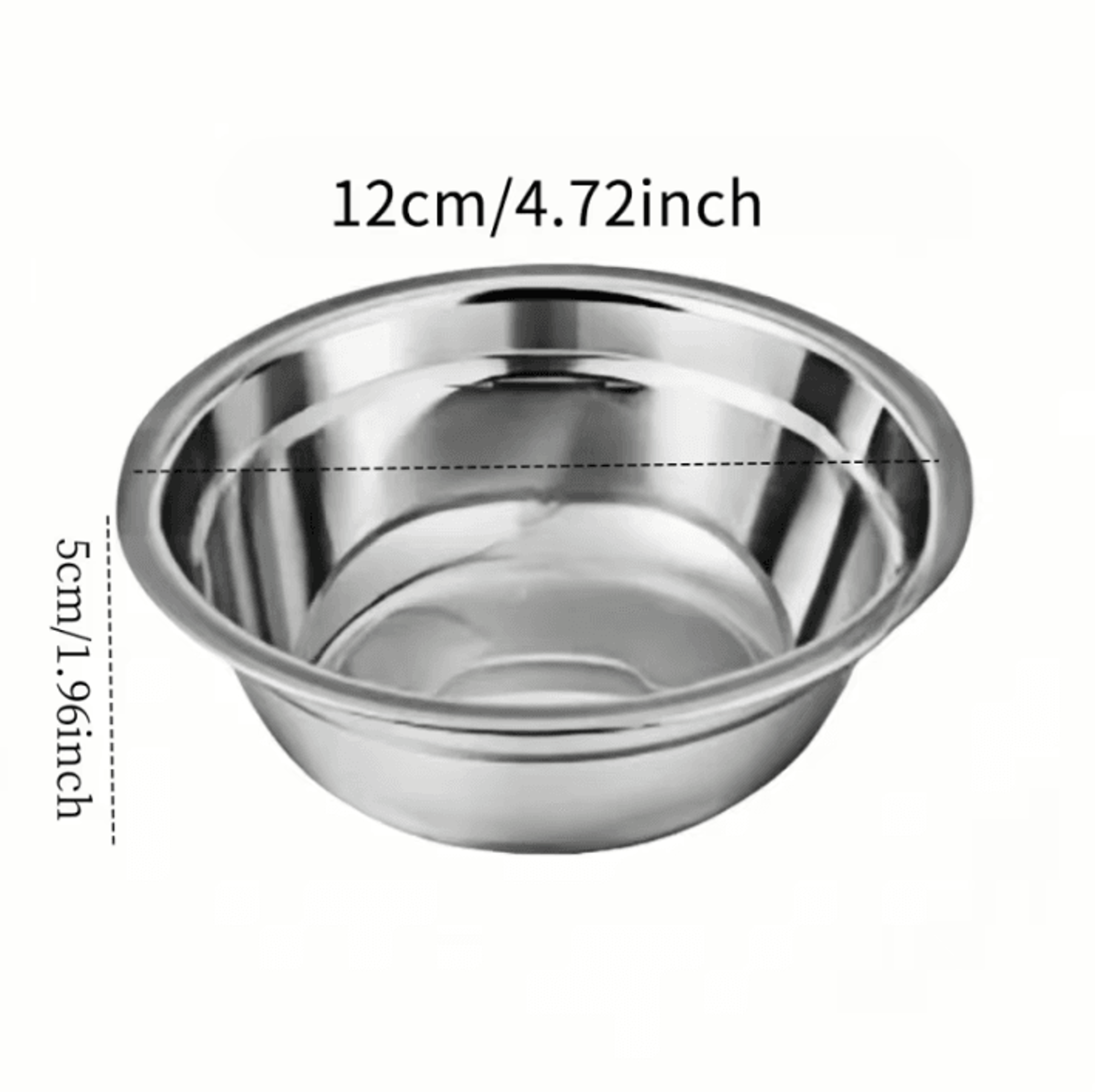 CageFit Stainless Steel AntiSlip Pet Feeding Bowl Set 3