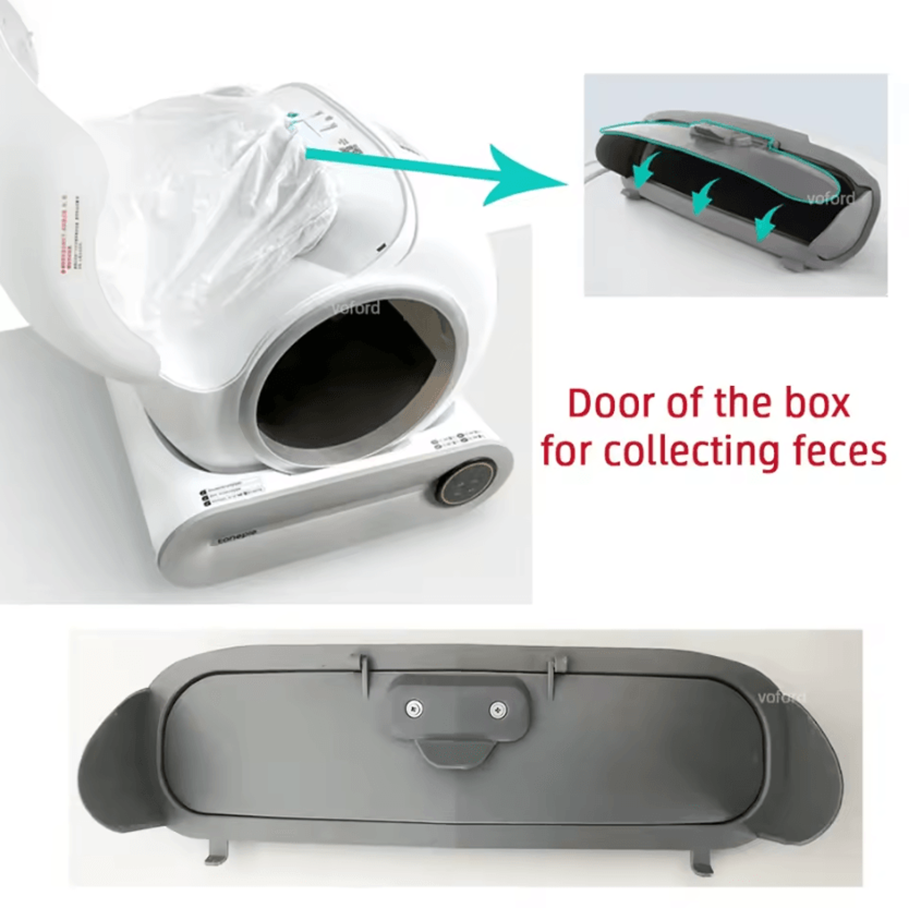 TONEPIE Automatic Litter Box Replacement Parts Kit 6