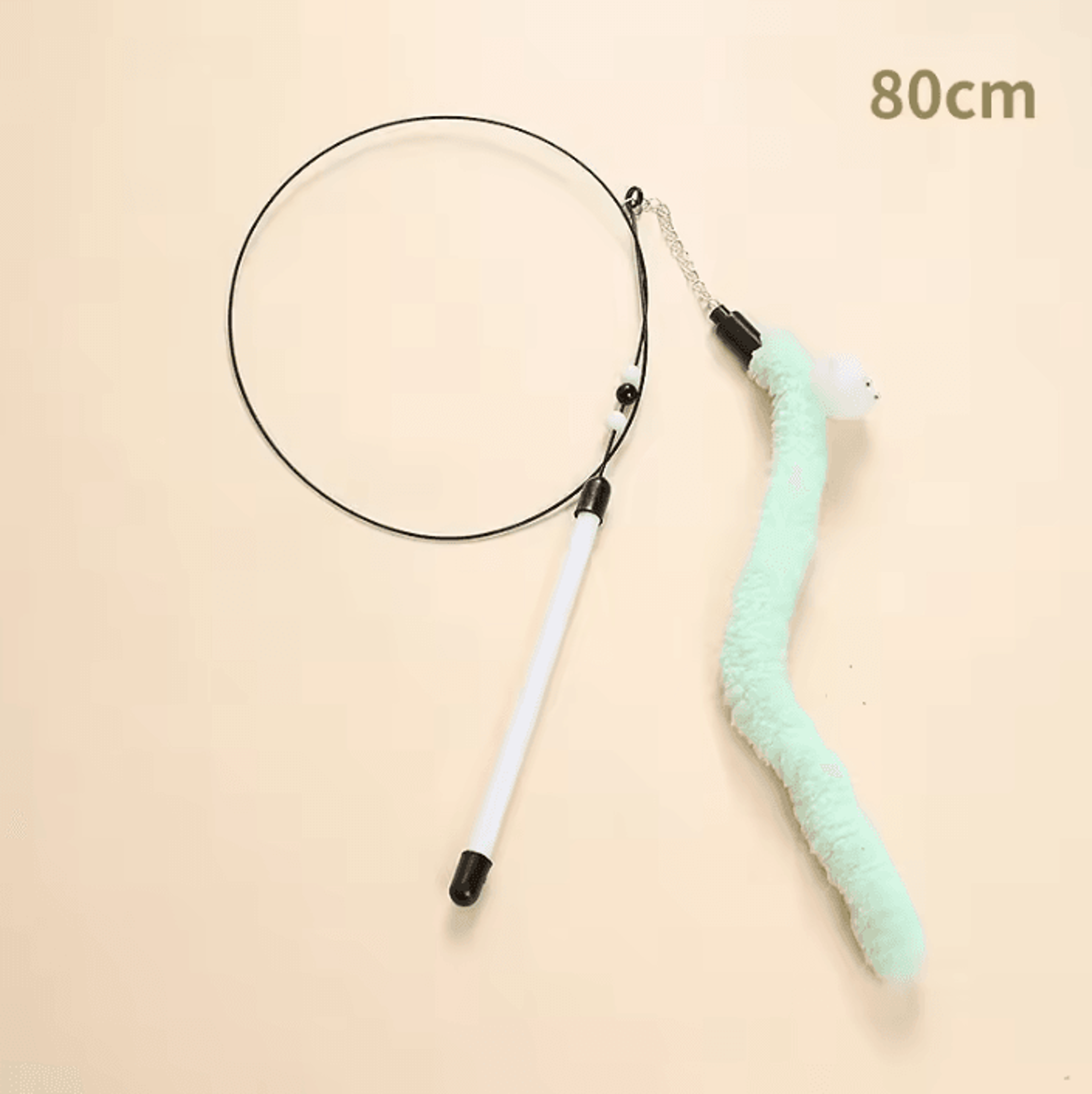 SkyFlutter Telescopic Bird Feather Cat Wand Toy 4