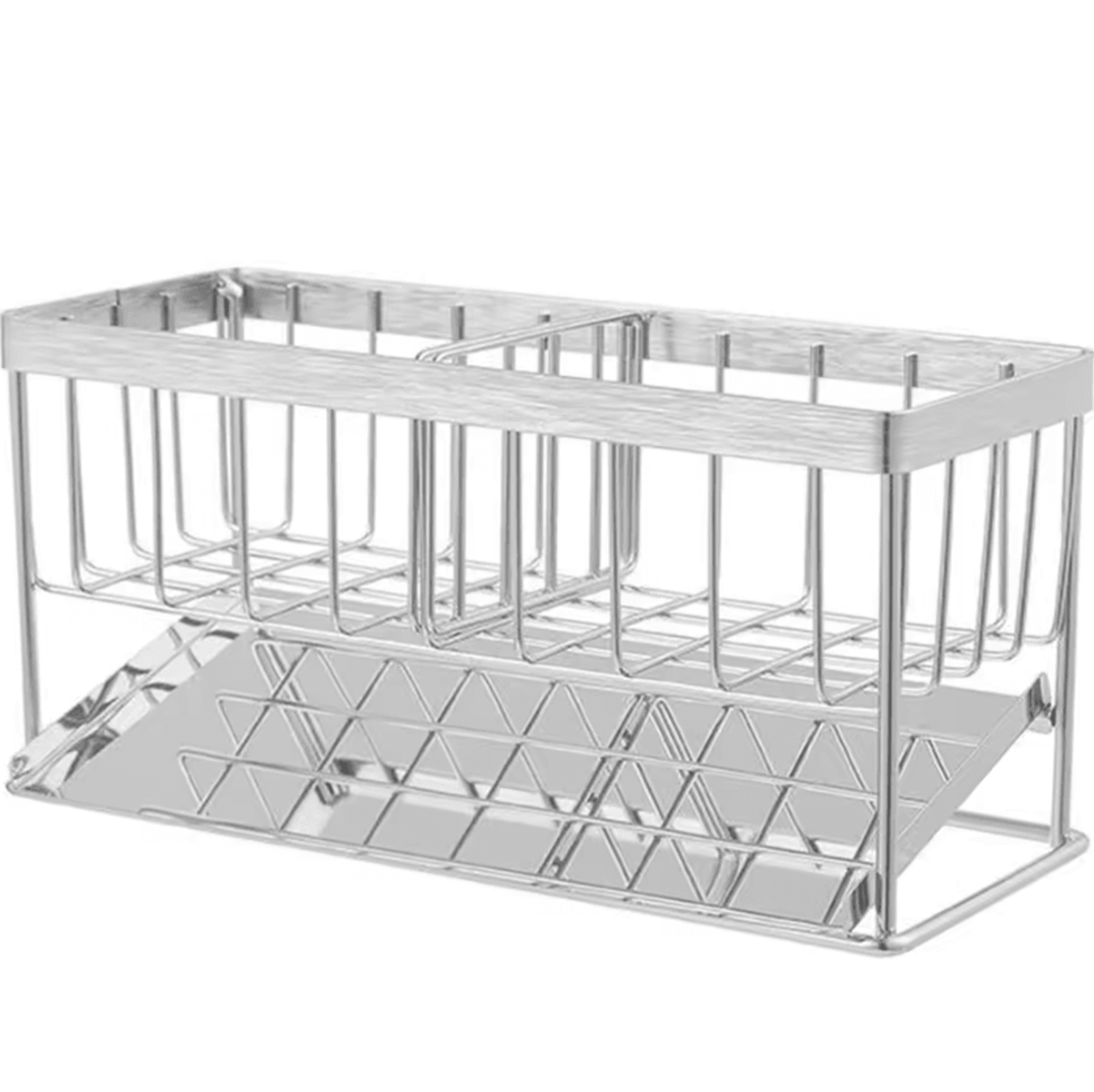 DryDock Stainless Steel Sink Caddy Organizer 4
