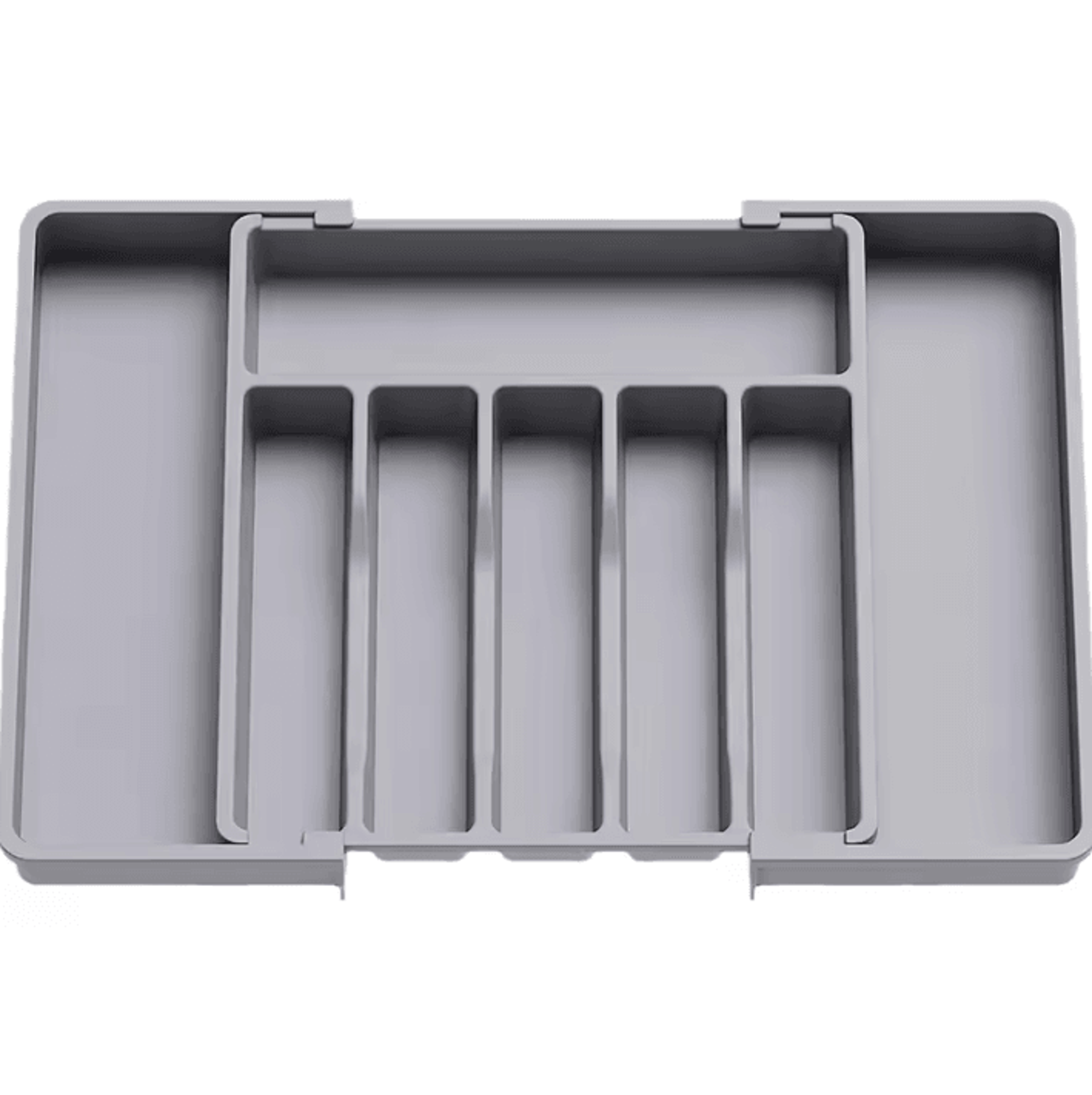 FlexSort Expandable Cutlery Drawer Organizer  Adjustable Utensil Storage Tray 4
