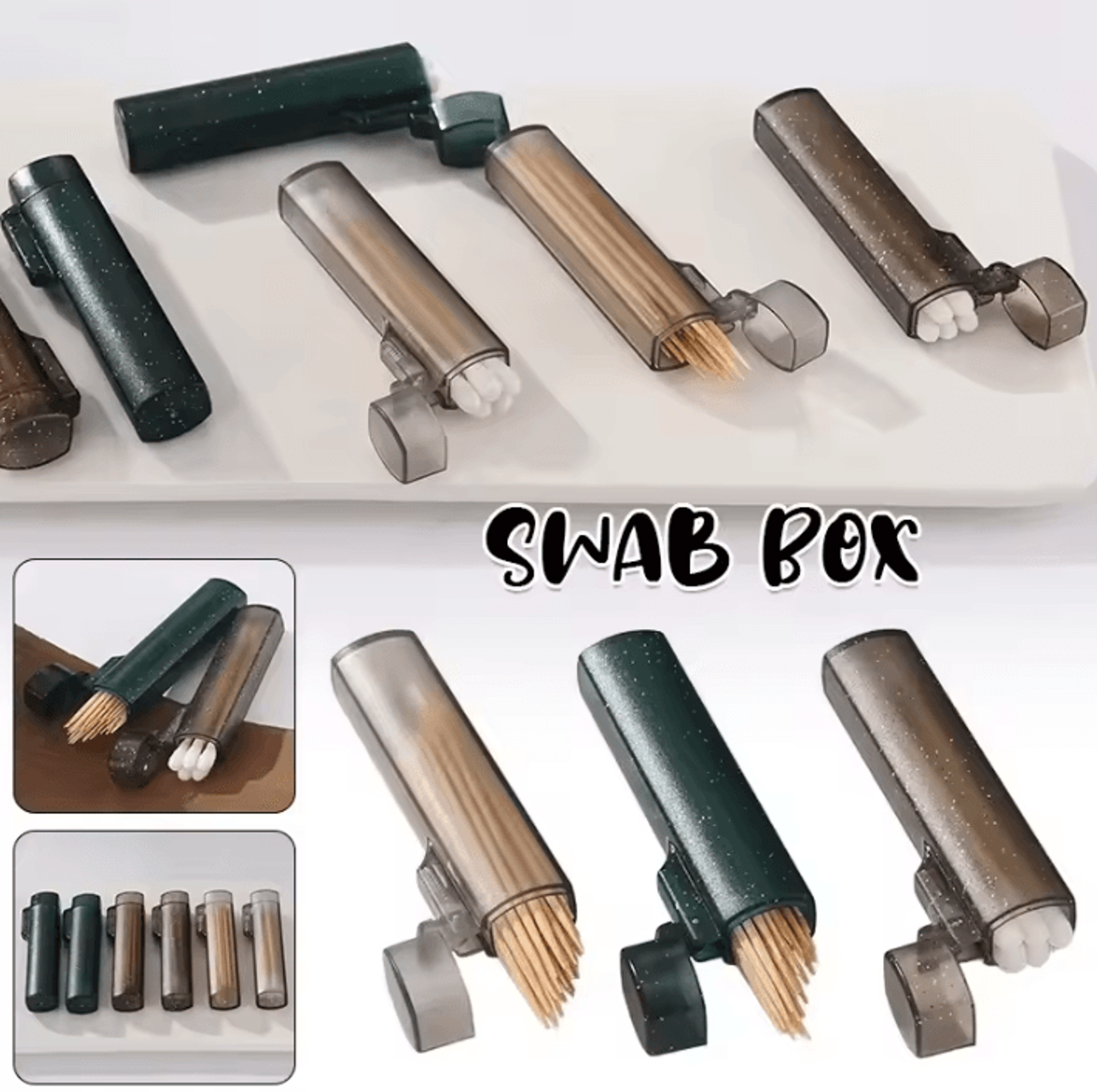 ClearPocket Mini Storage Box  Portable Small Item Organizer 3