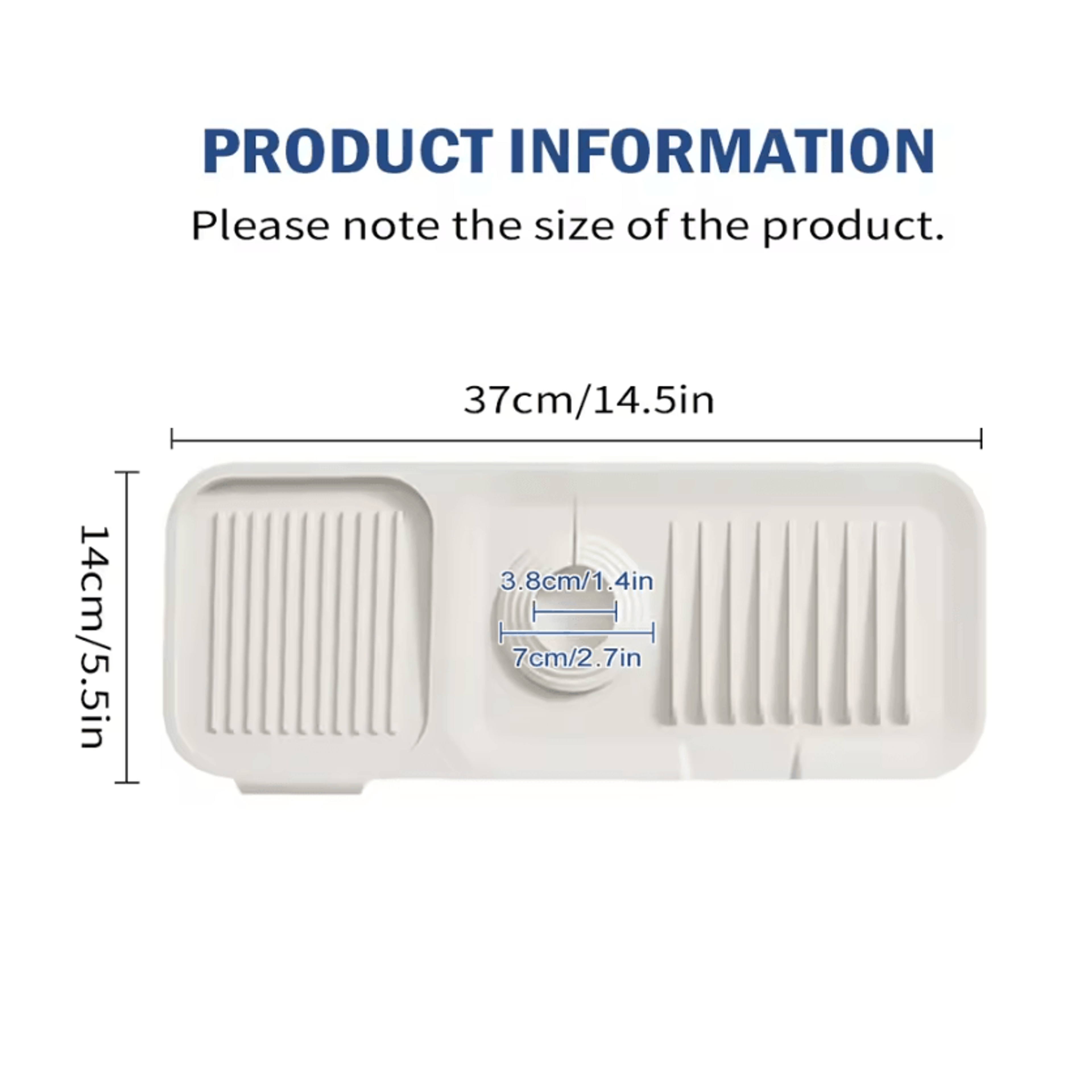 SplashGuard Pro Sink Splash Guard Mat  Faucet Drip Catcher Tray 9
