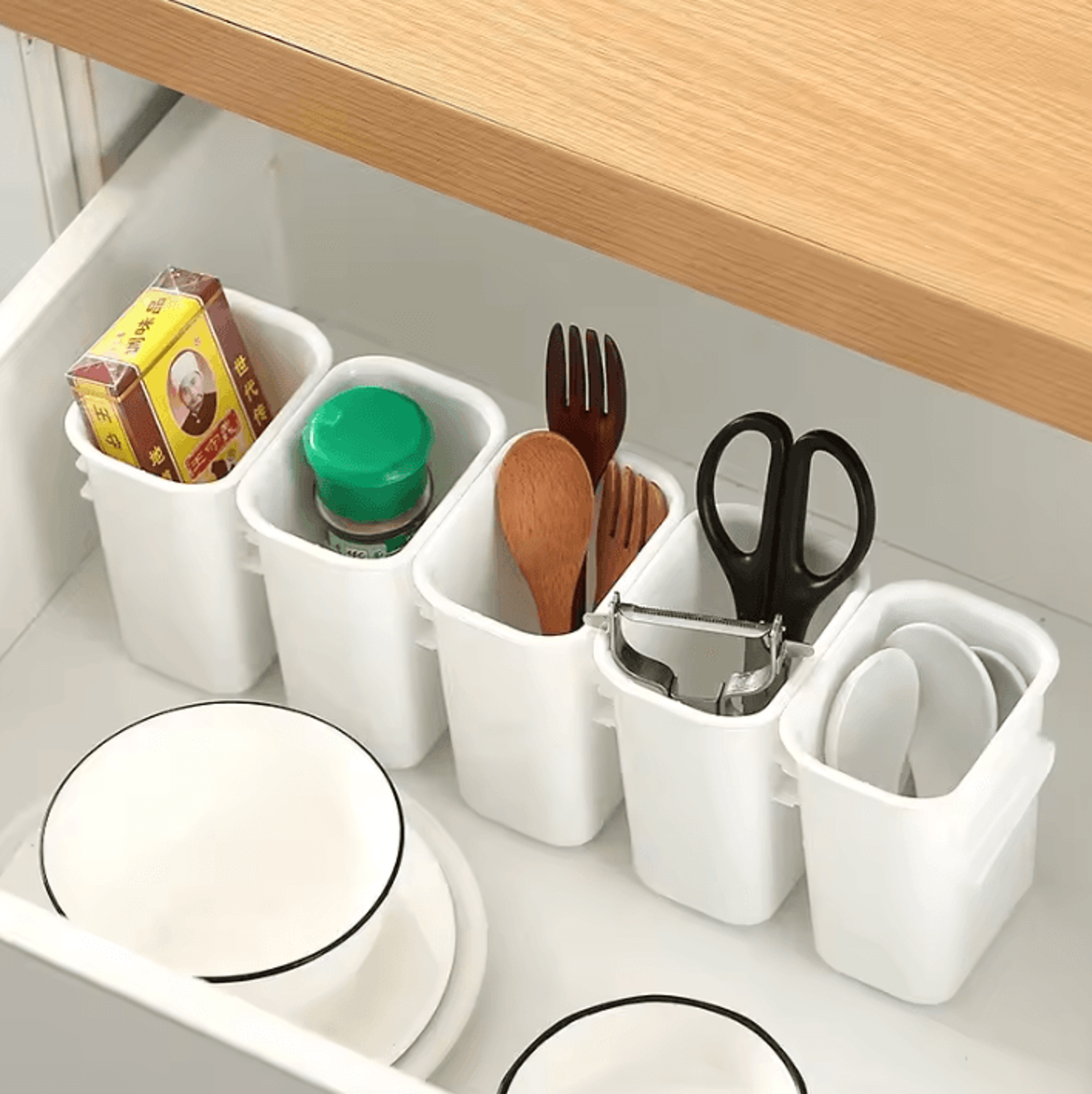 FreshSort Refrigerator Storage Bins  Food Classification Organizers 2