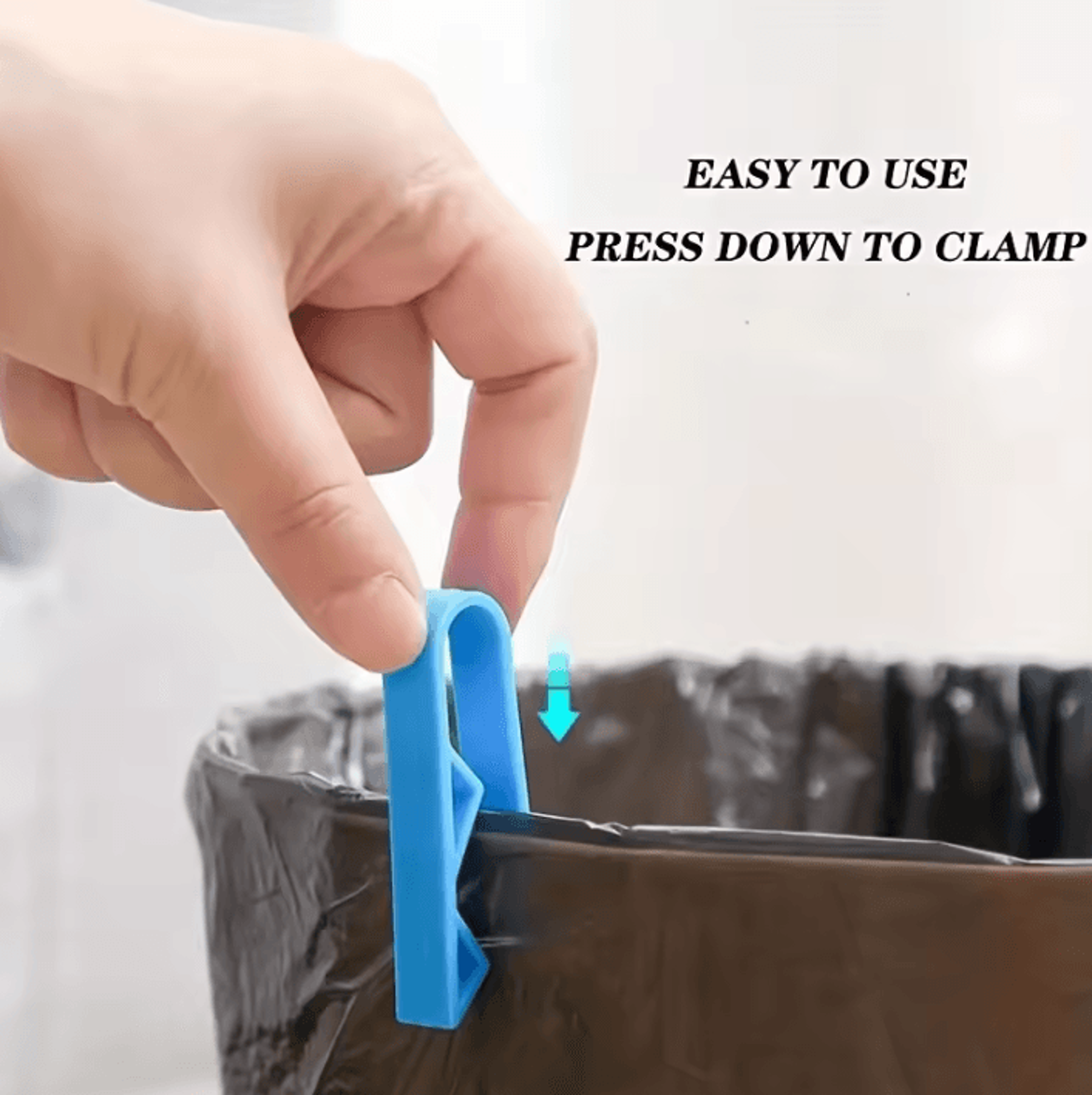 GripLock Trash Bag Holder Clips Set 10Pack 1