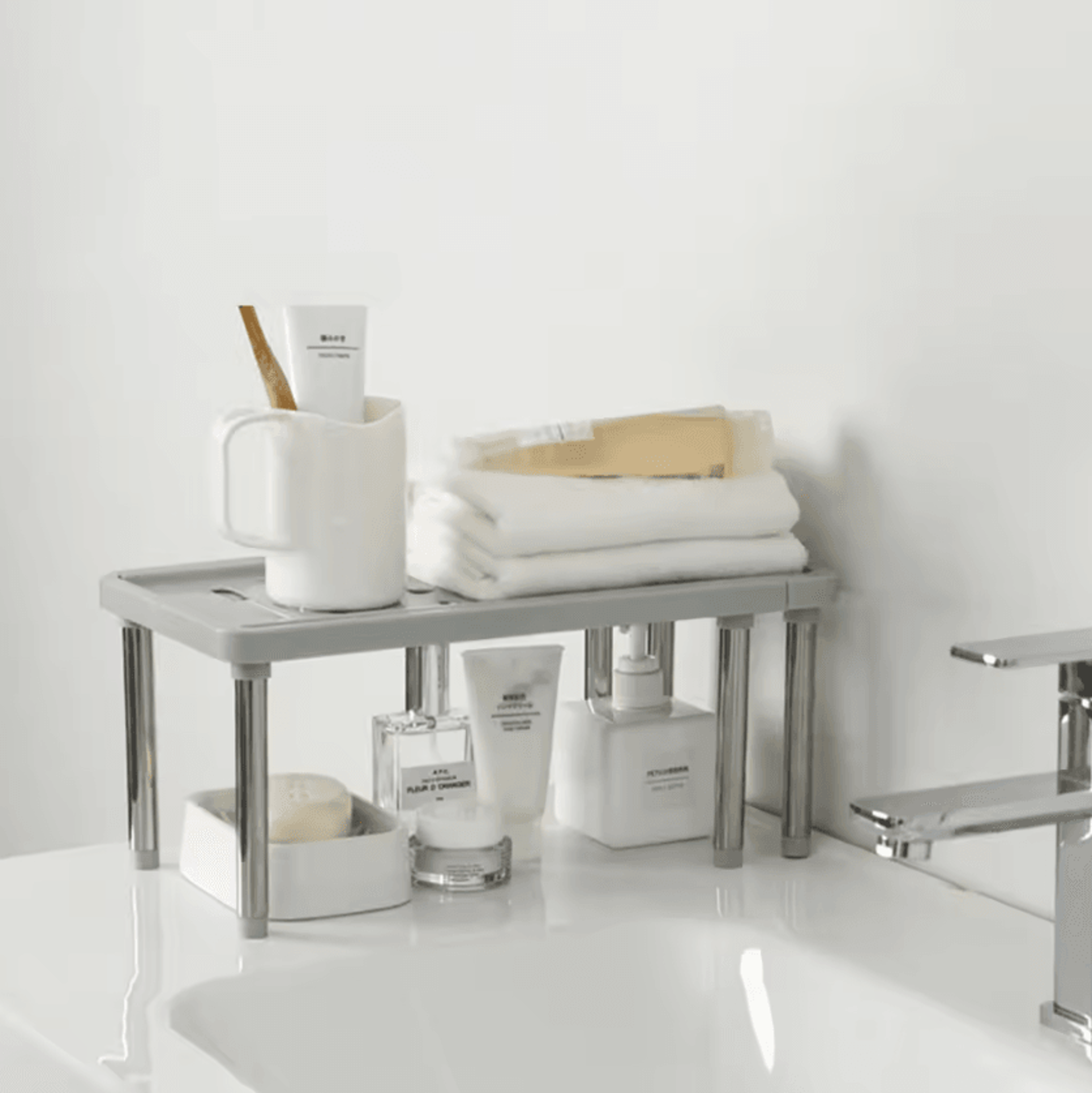 FlexiRack Expandable Spice  Kitchen Organizer Shelf 2