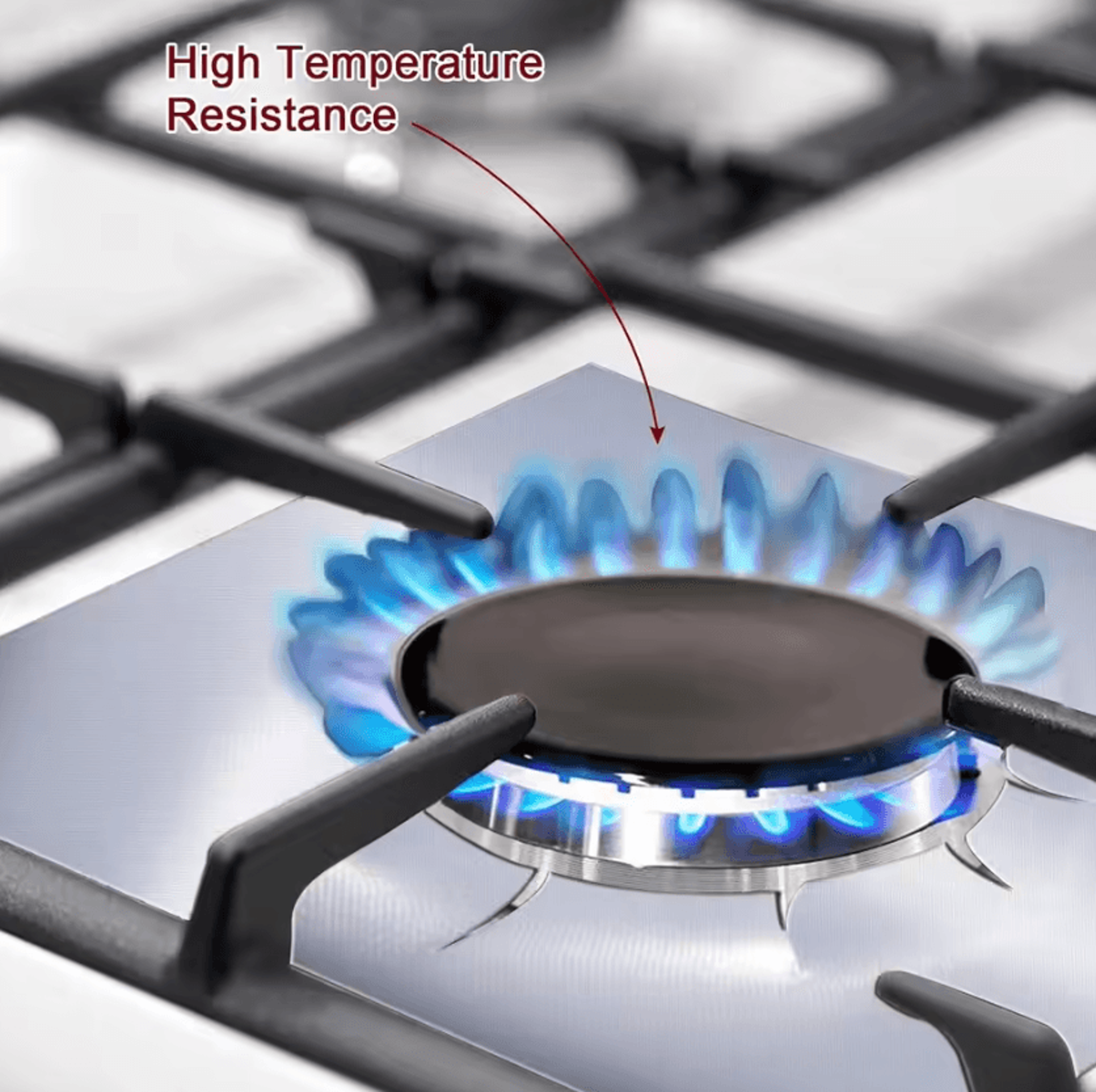 Reusable Gas Stove Burner Covers For Easy Kitchen Cleanup 3