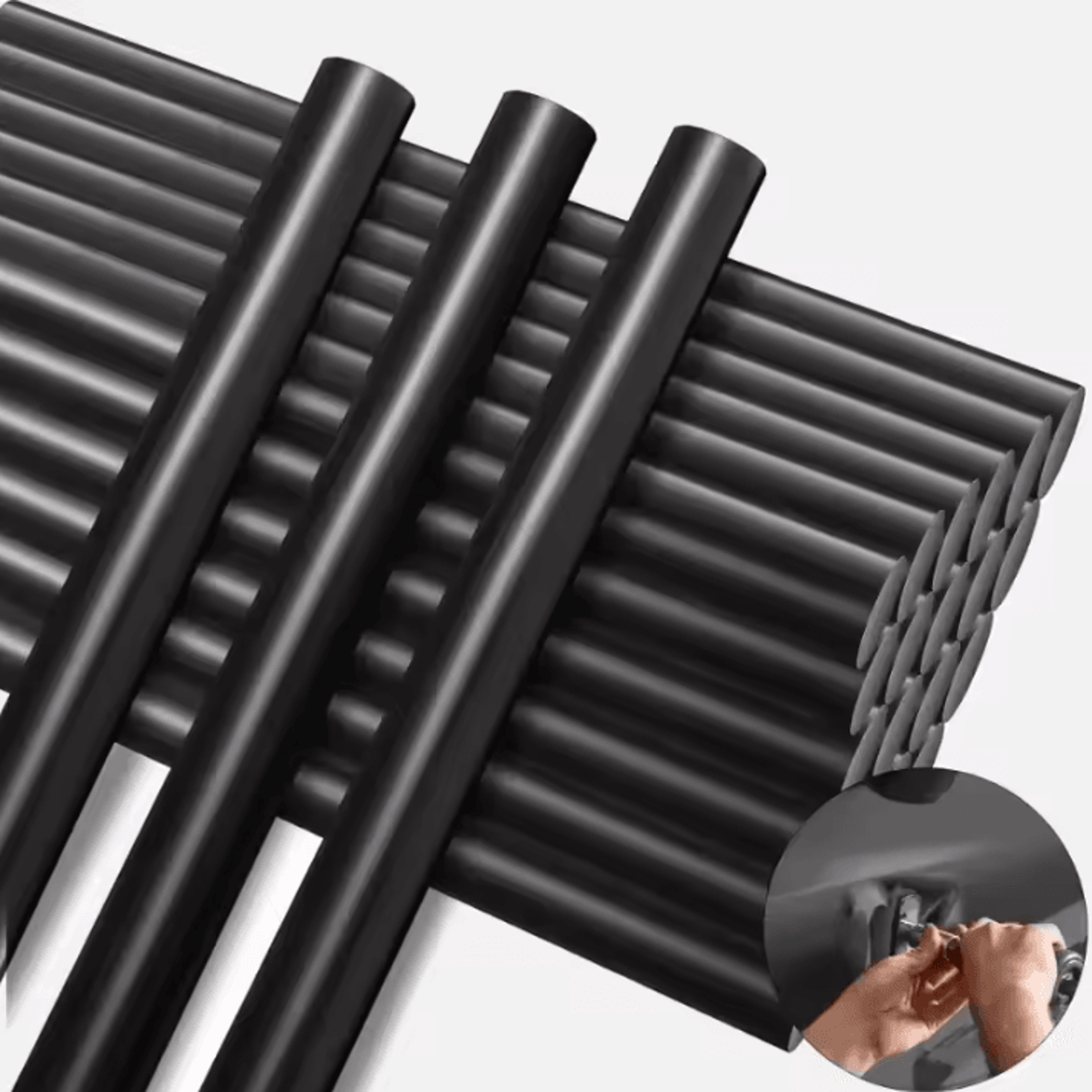 Black Hot Melt Glue Sticks For DIY Crafts Dent Repair And General Repairs 2