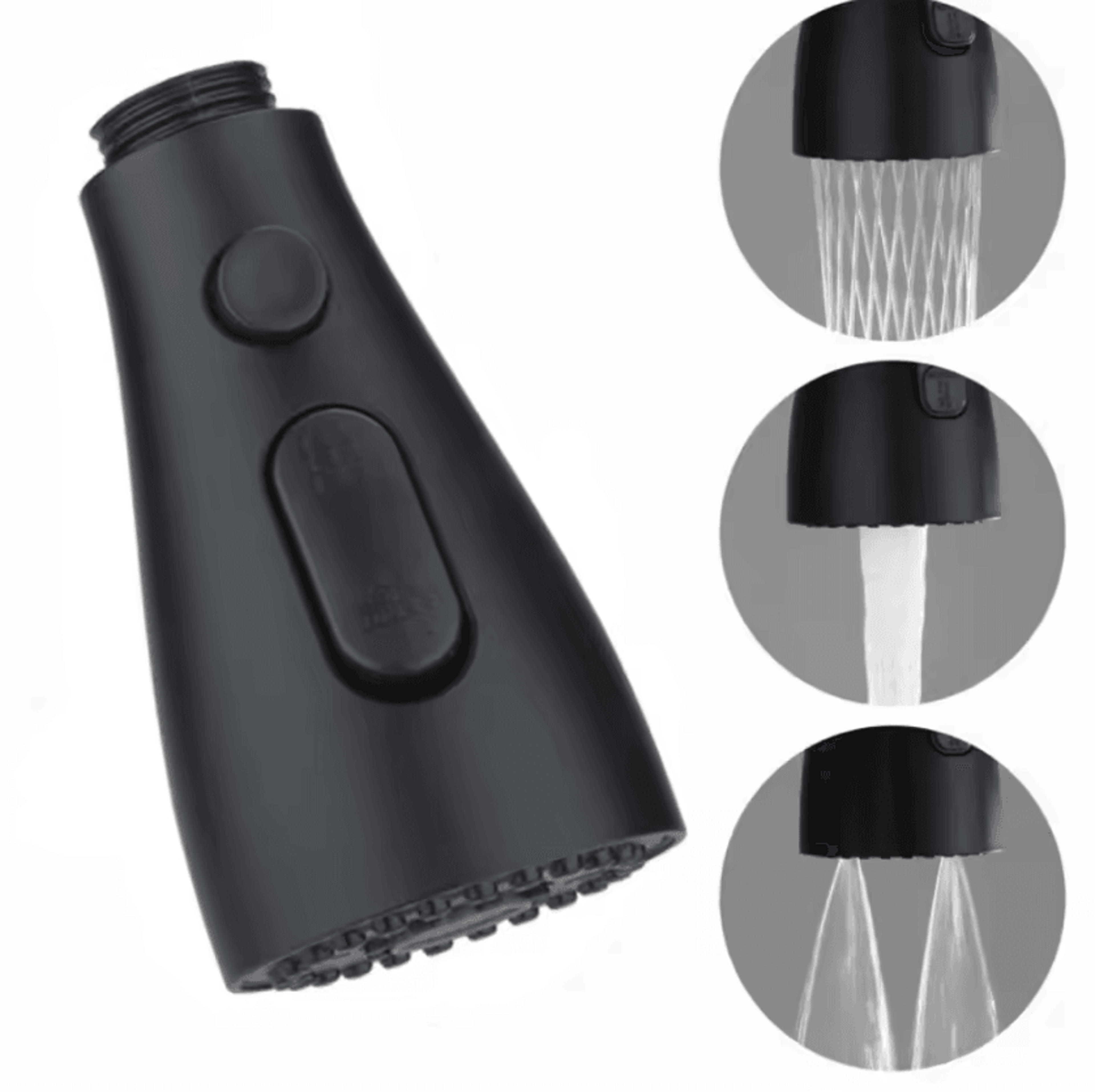 3Mode PullOut Faucet Sprayer Head  Kitchen Faucet Sprayer WaterSaving Replacement Nozzle For Sink   5