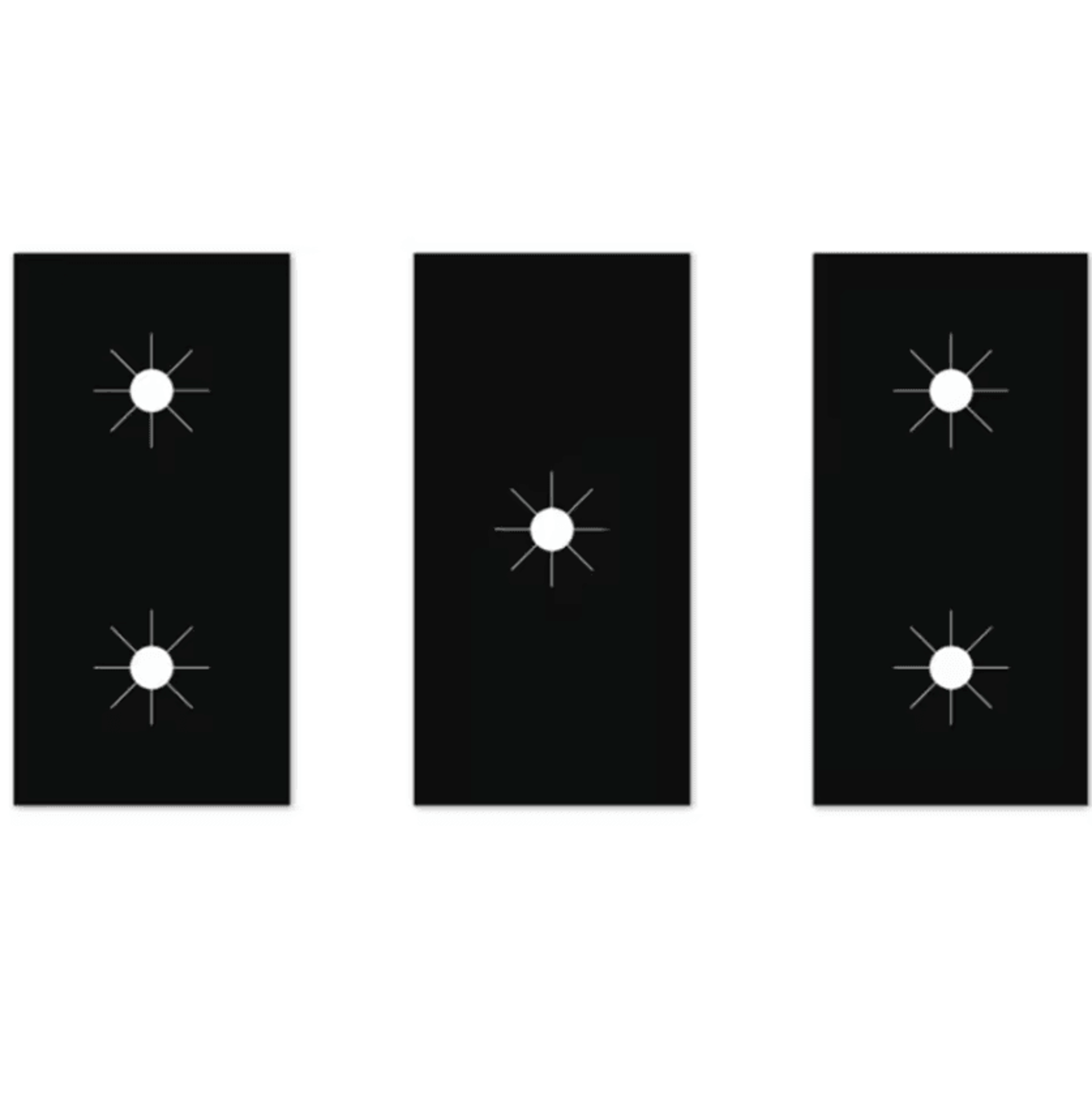 5Hole Gas Stove Protector Reusable Stove Burner Covers NonStick Kitchen Cooktop Pad Set 4