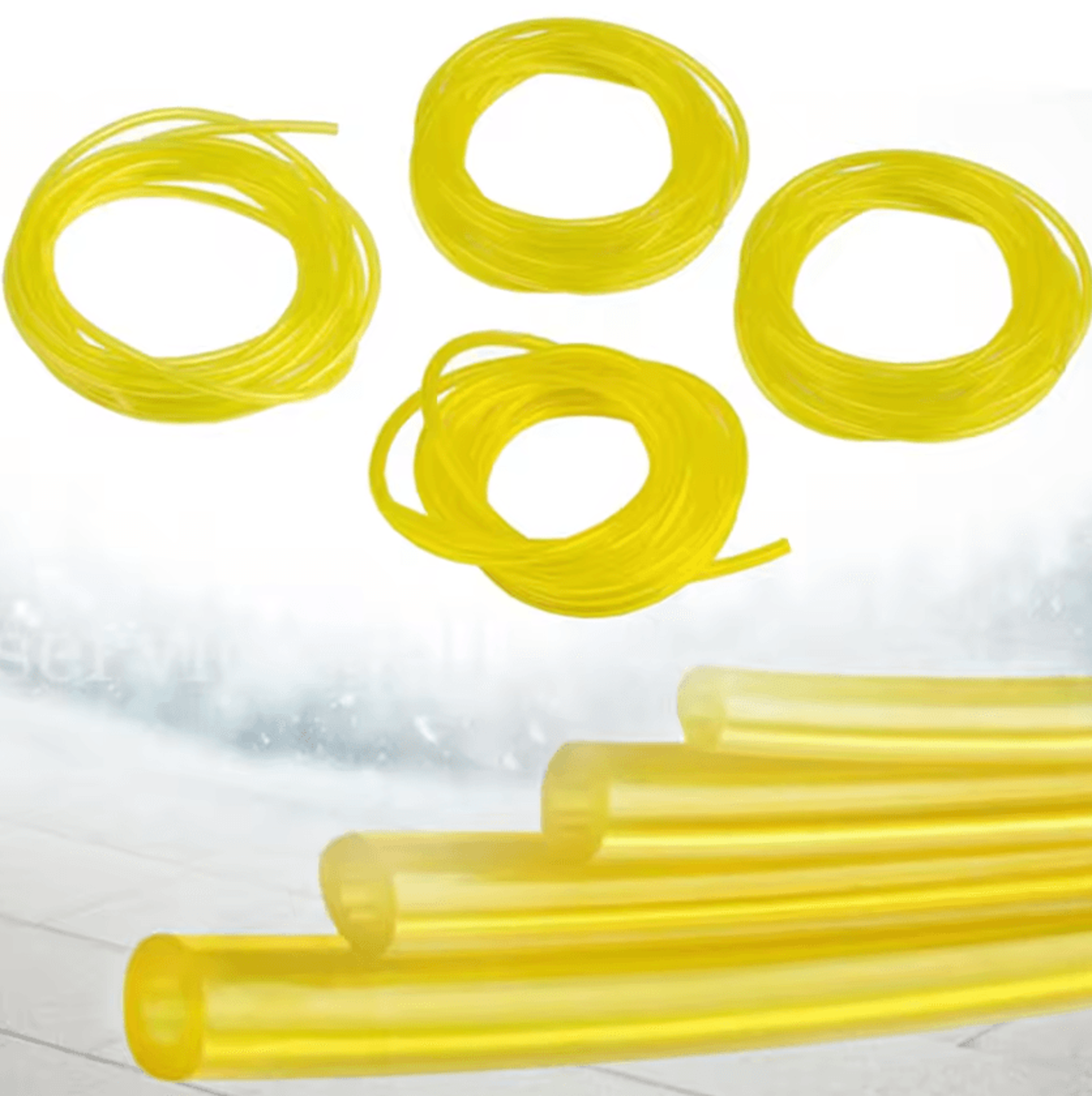 4Piece Fuel Line Hose Kit For Chainsaw String Trimmer Fuel Line  Brush Cutter Replacement 2