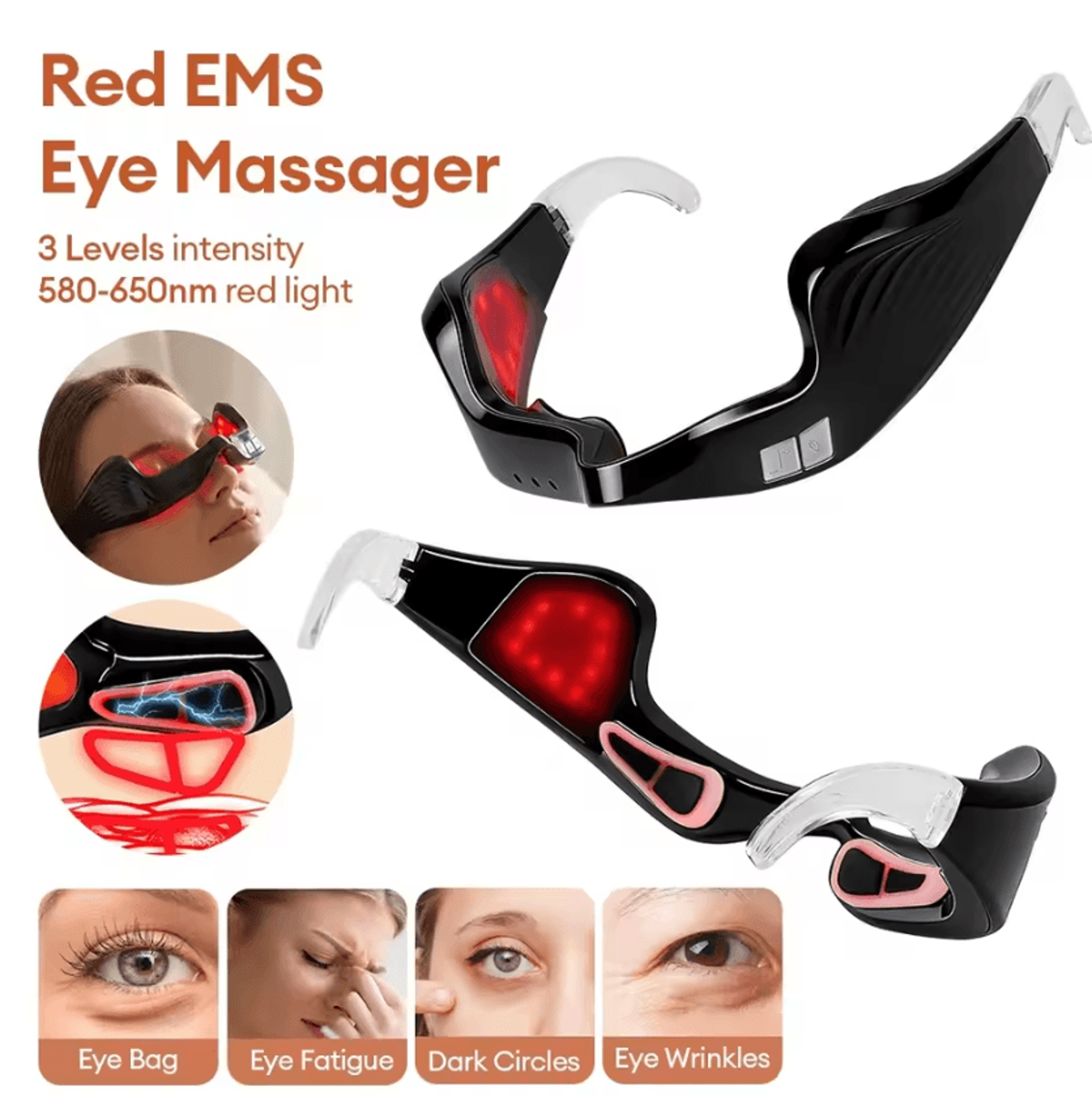 Electric Red Light Eye Massager For Relaxing Daily Eye Care 1