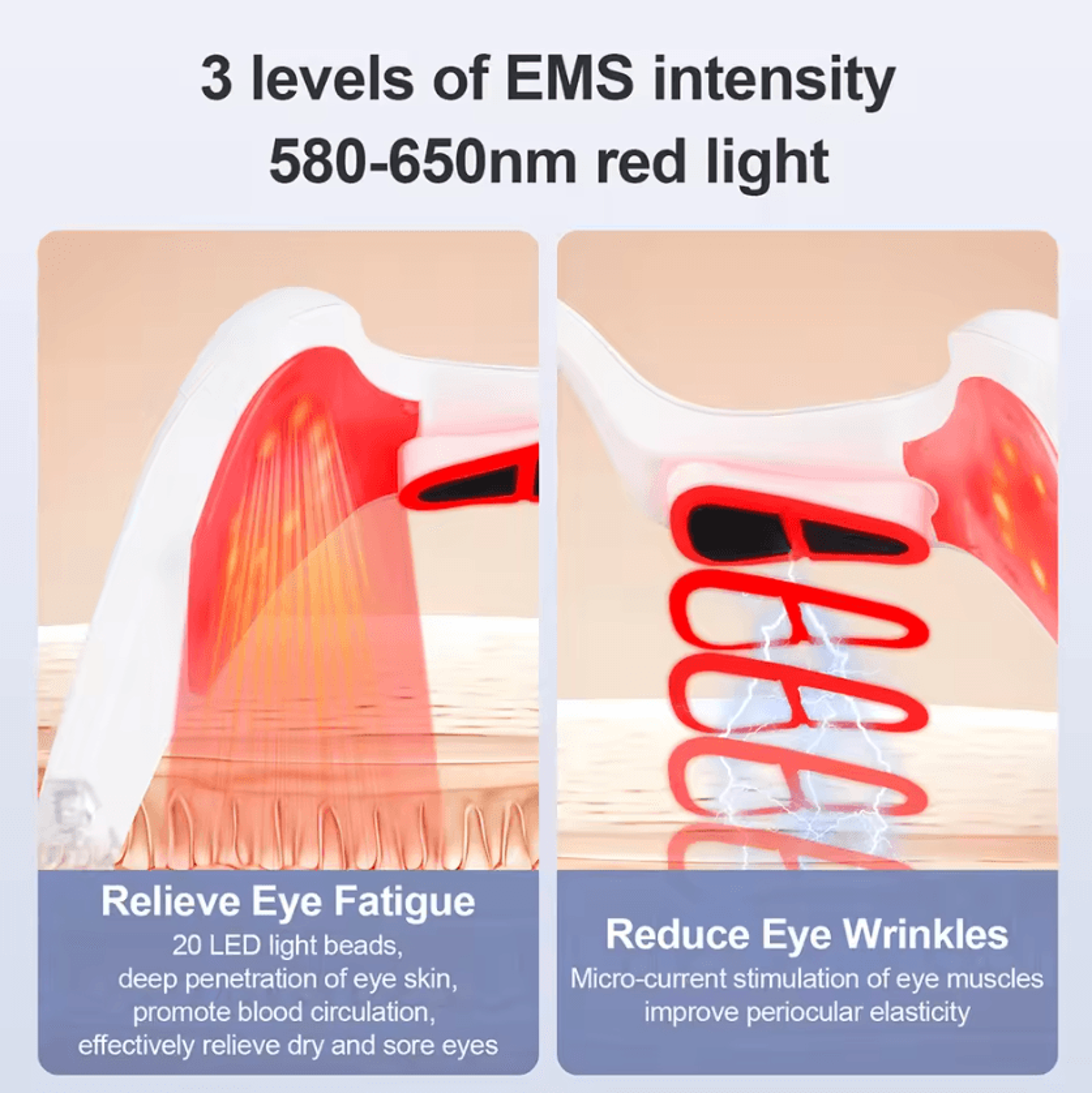 Electric Red Light Eye Massager For Relaxing Daily Eye Care 4
