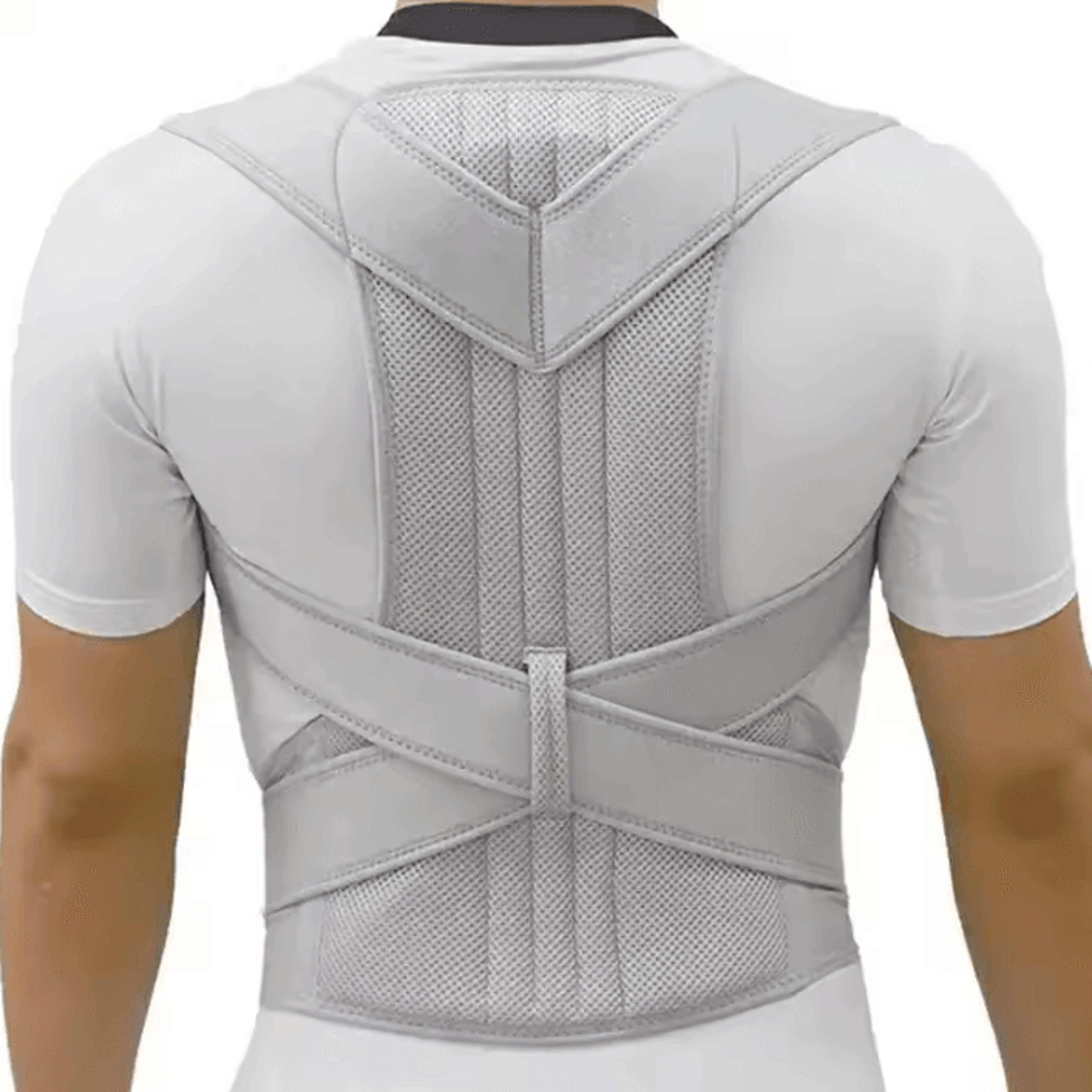 Adjustable Posture Corrector Vest With Reinforced Lumbar Support For Back Shoulders  Spine Alignmen 4