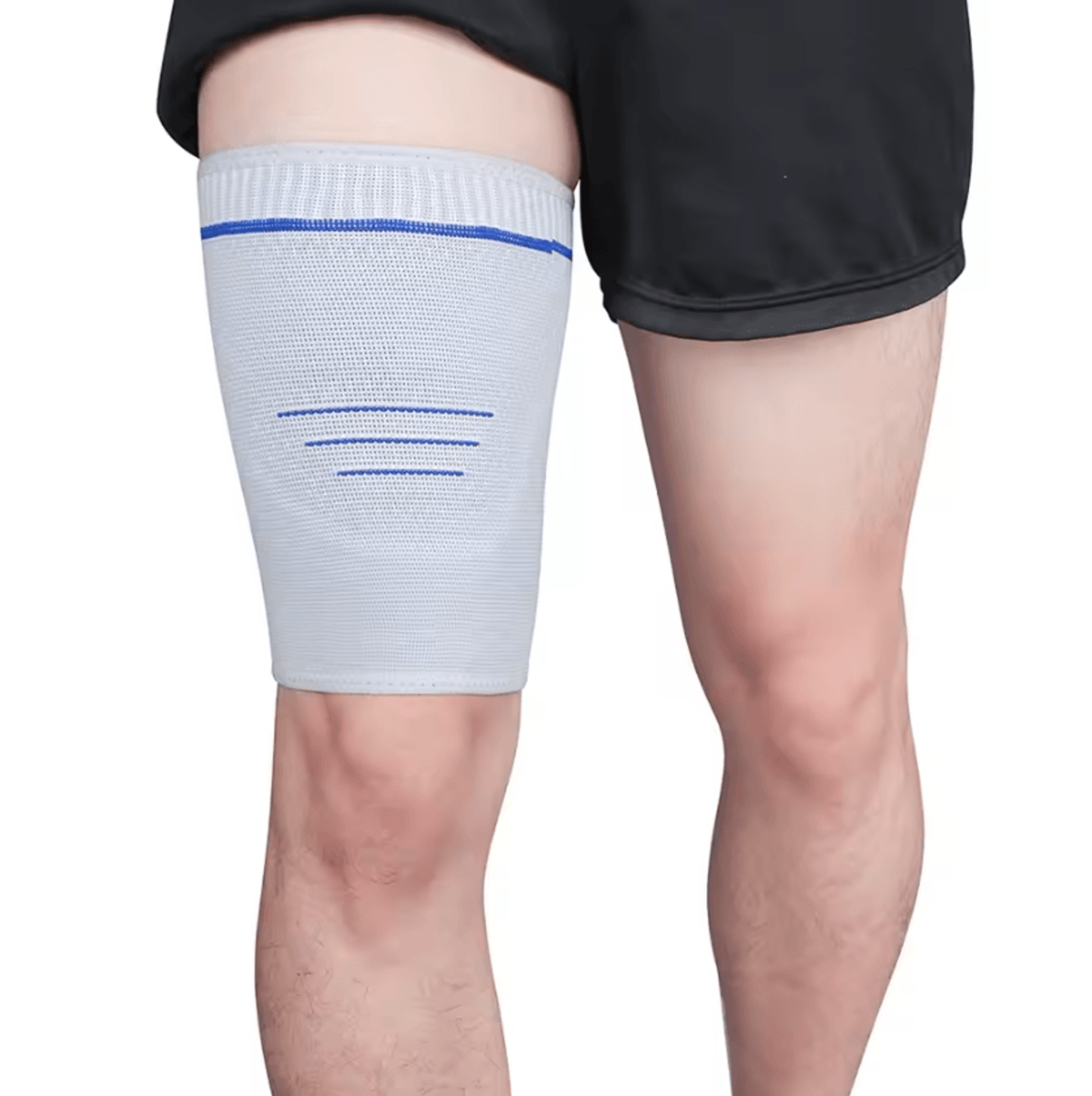Adjustable Thigh Compression Sleeve AntiSlip Upper Leg Support For Quad Hamstring  Sports Performan 5