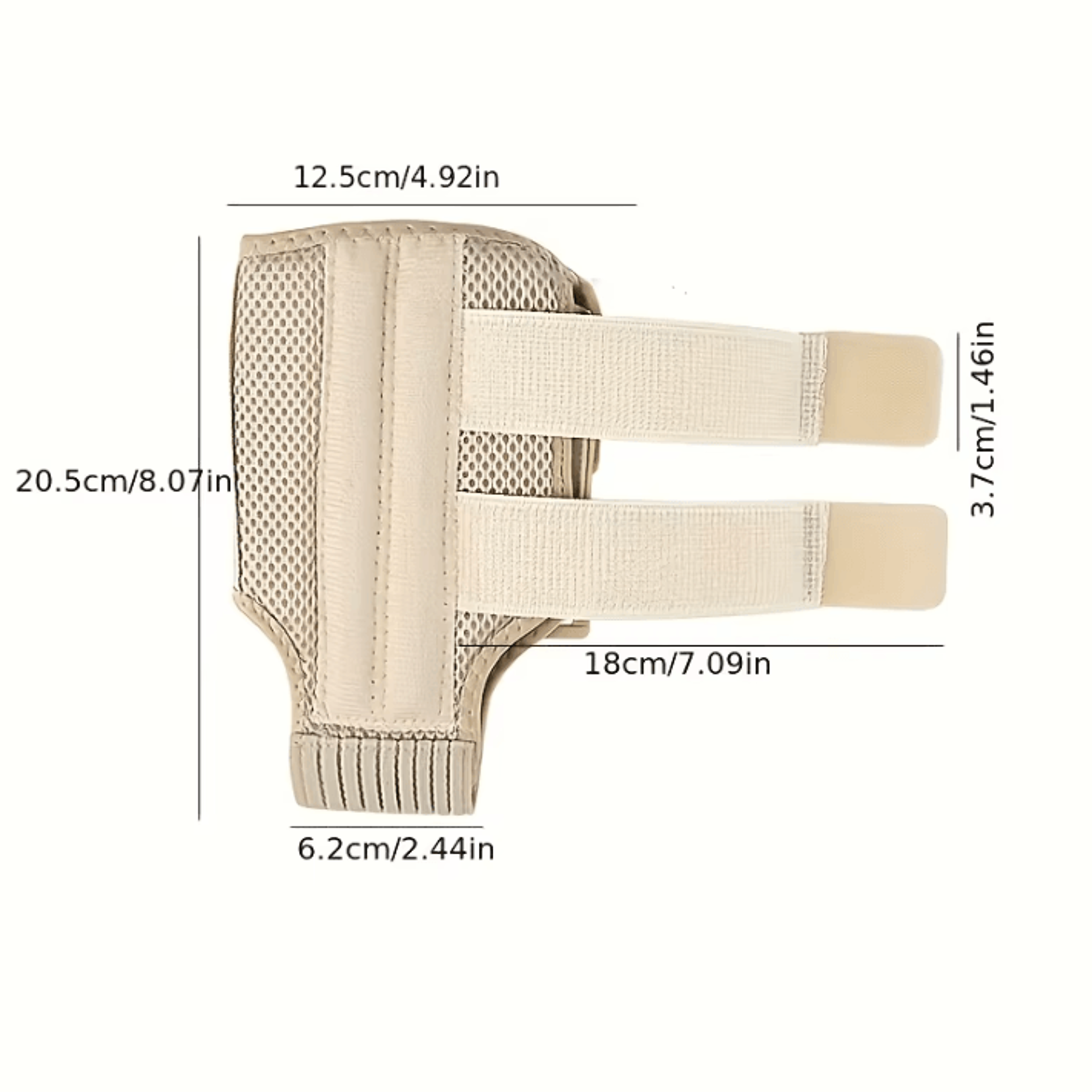 Spring Bar Ankle Support Brace Adjustable Compression Ankle Sleeve With Dual Side Stabilizers 1