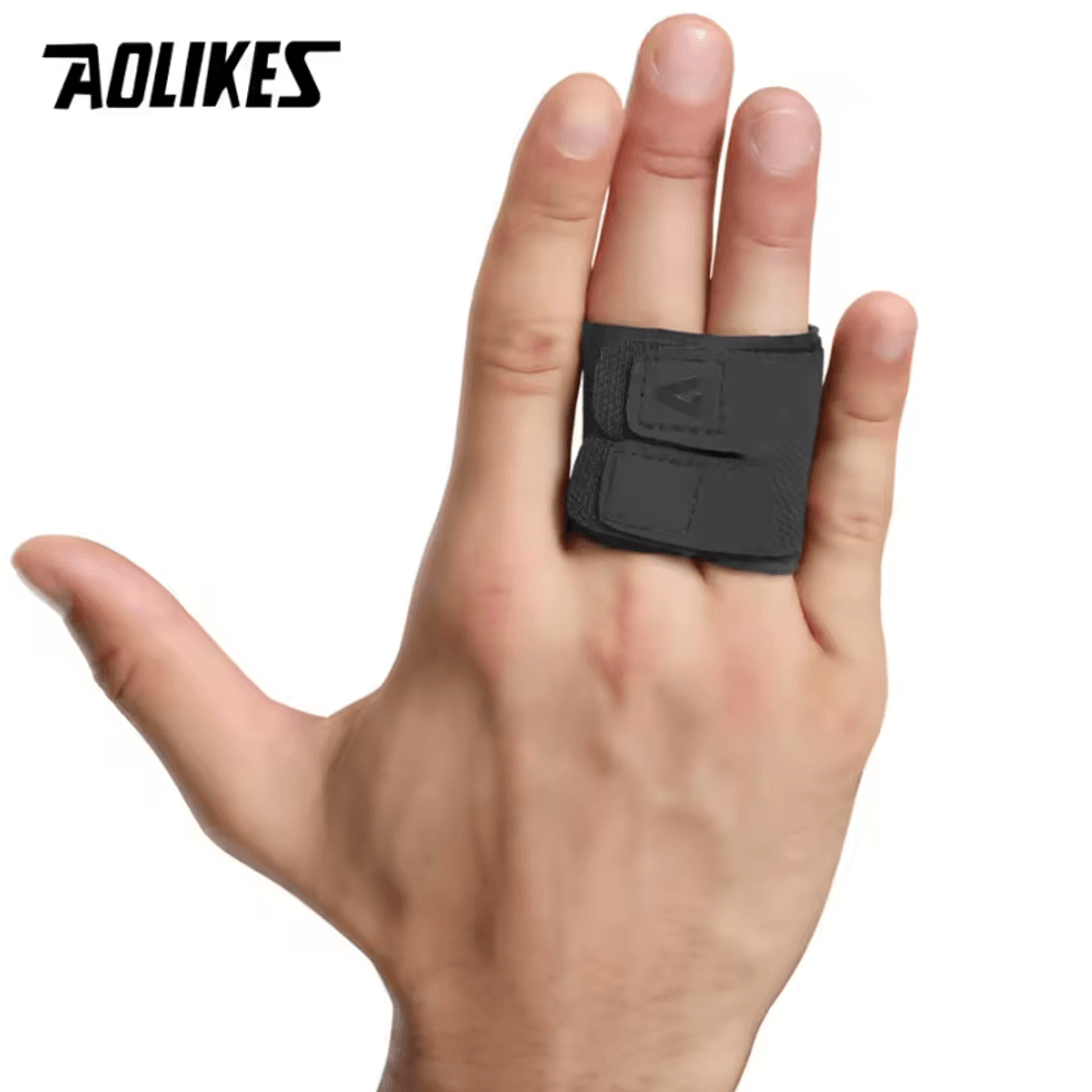 AOLIKES Finger Support Protector Adjustable Finger Guard For Volleyball Basketball  Sports 5