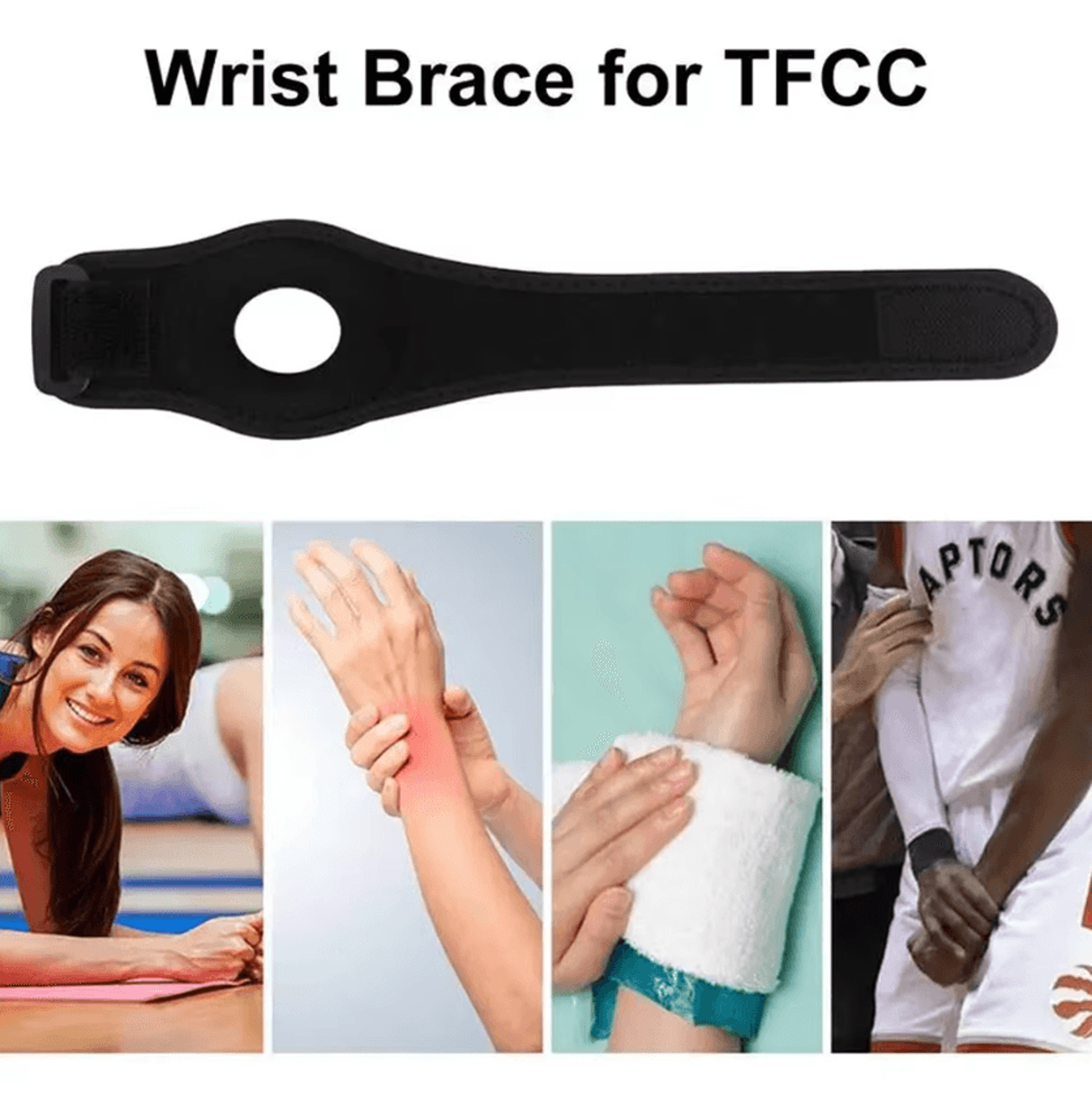 TFCC Wrist Brace With Ring Pad For Ulnar Wrist Pain Relief And Sports Support 4
