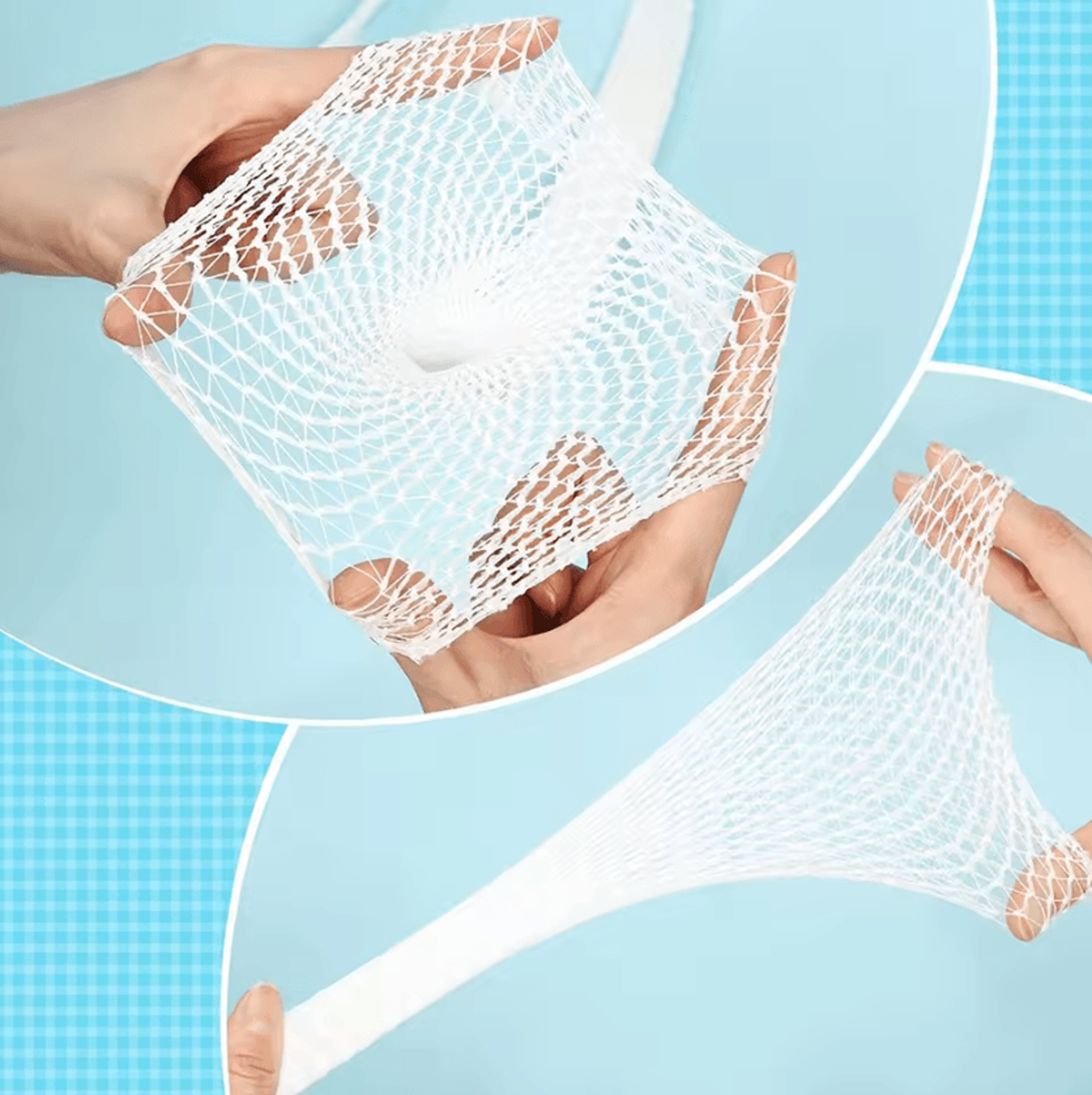 Elastic Tubular Bandage Fix Net For Wound Dressing Knee Calf And Ankle Support 2