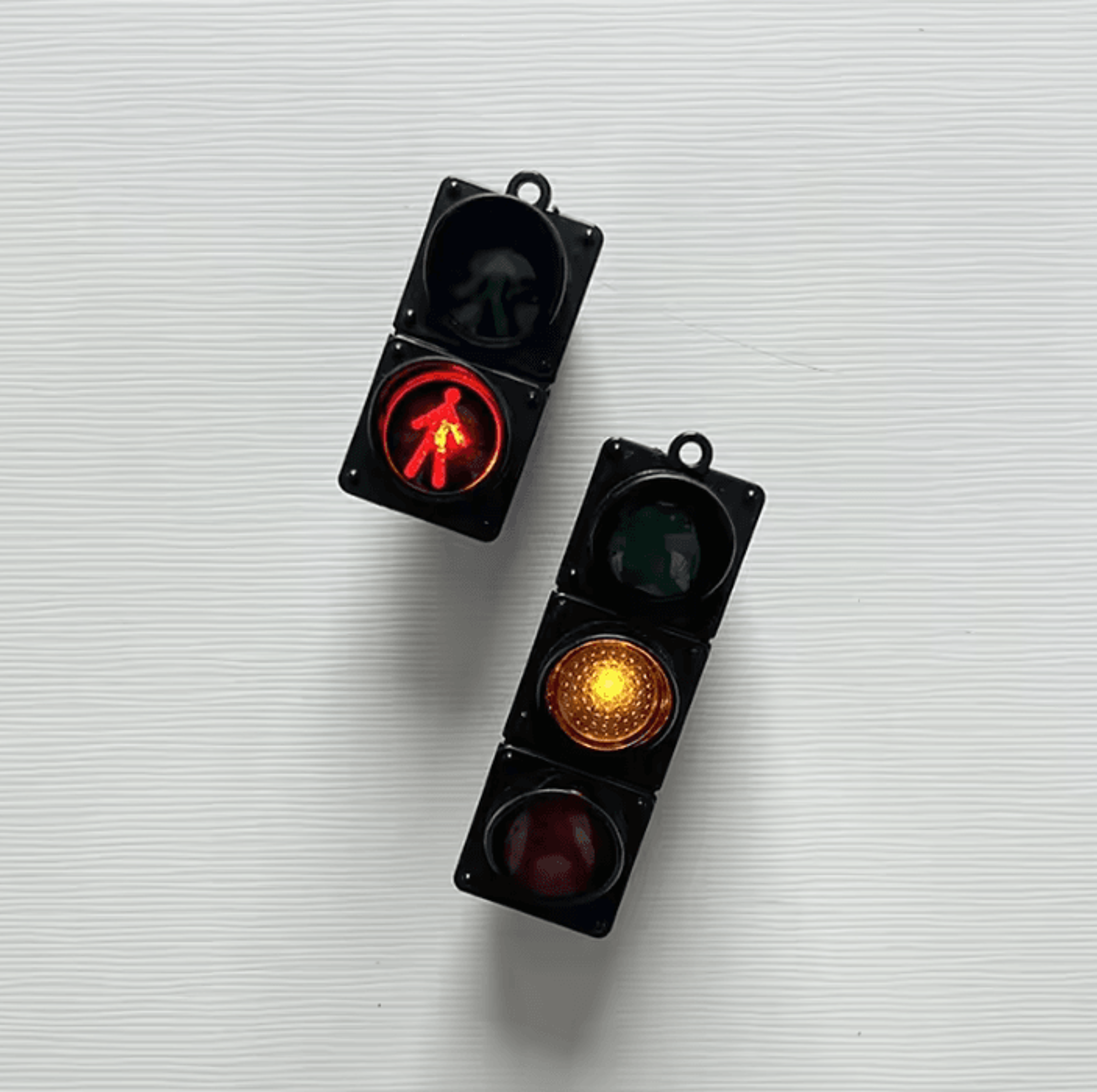 Mini Traffic Light Magnetic Refrigerator Magnet Decoration 2