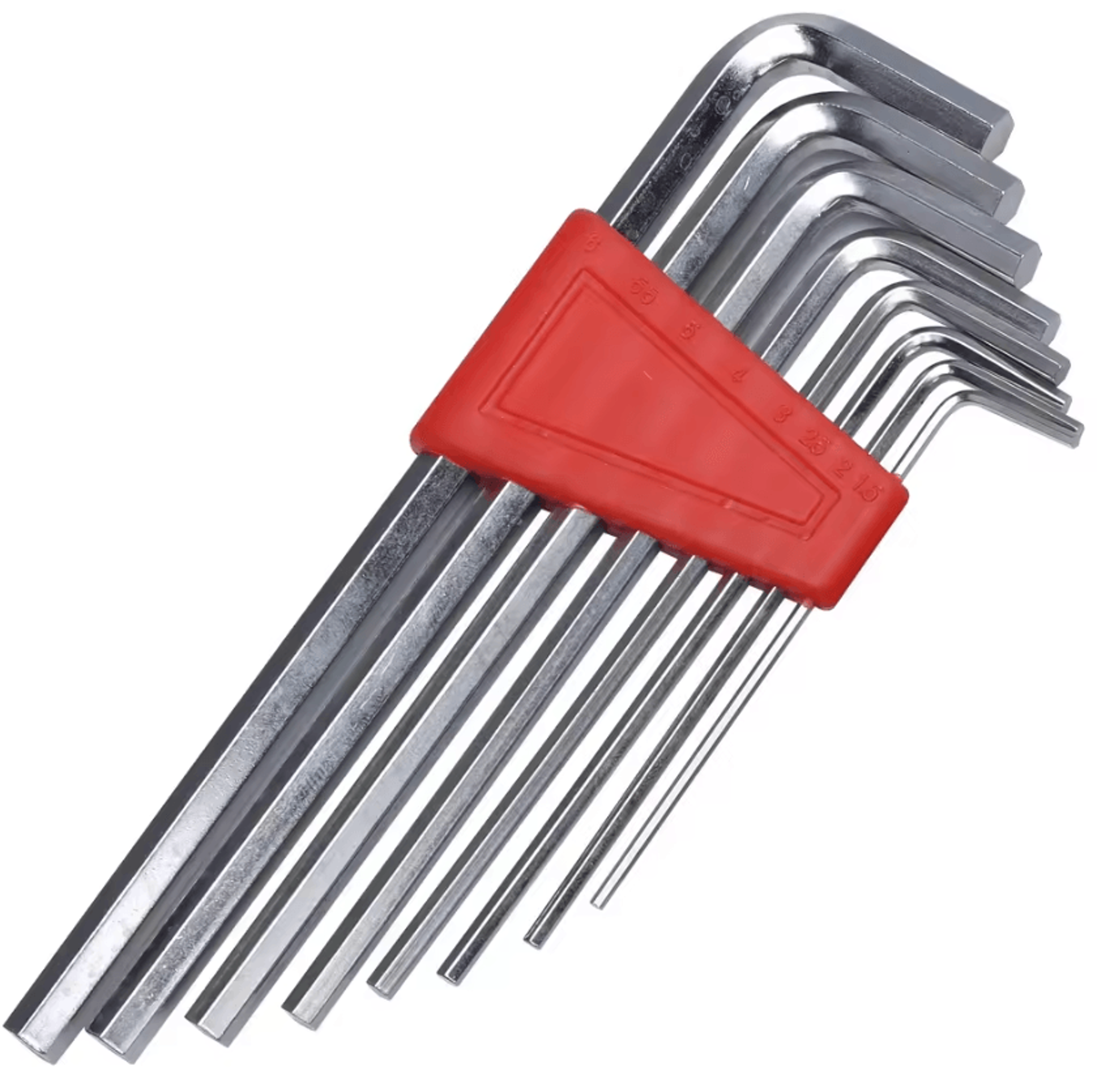 8Piece Short Arm Allen Wrench Set Metric  Inch Hex Key Tool Kit 6