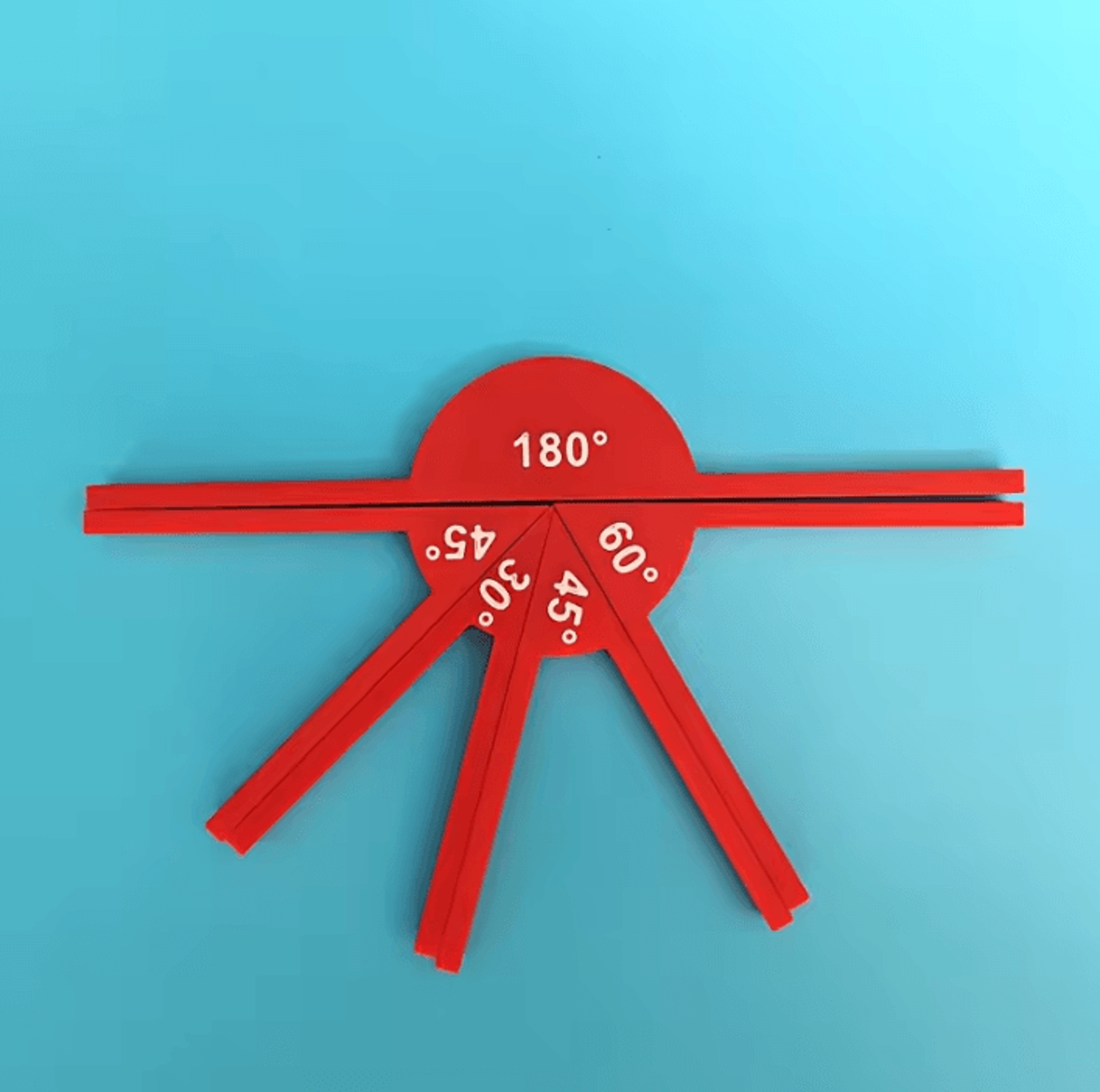 Geometric Angle Teaching Aid Set For Math Learning 6