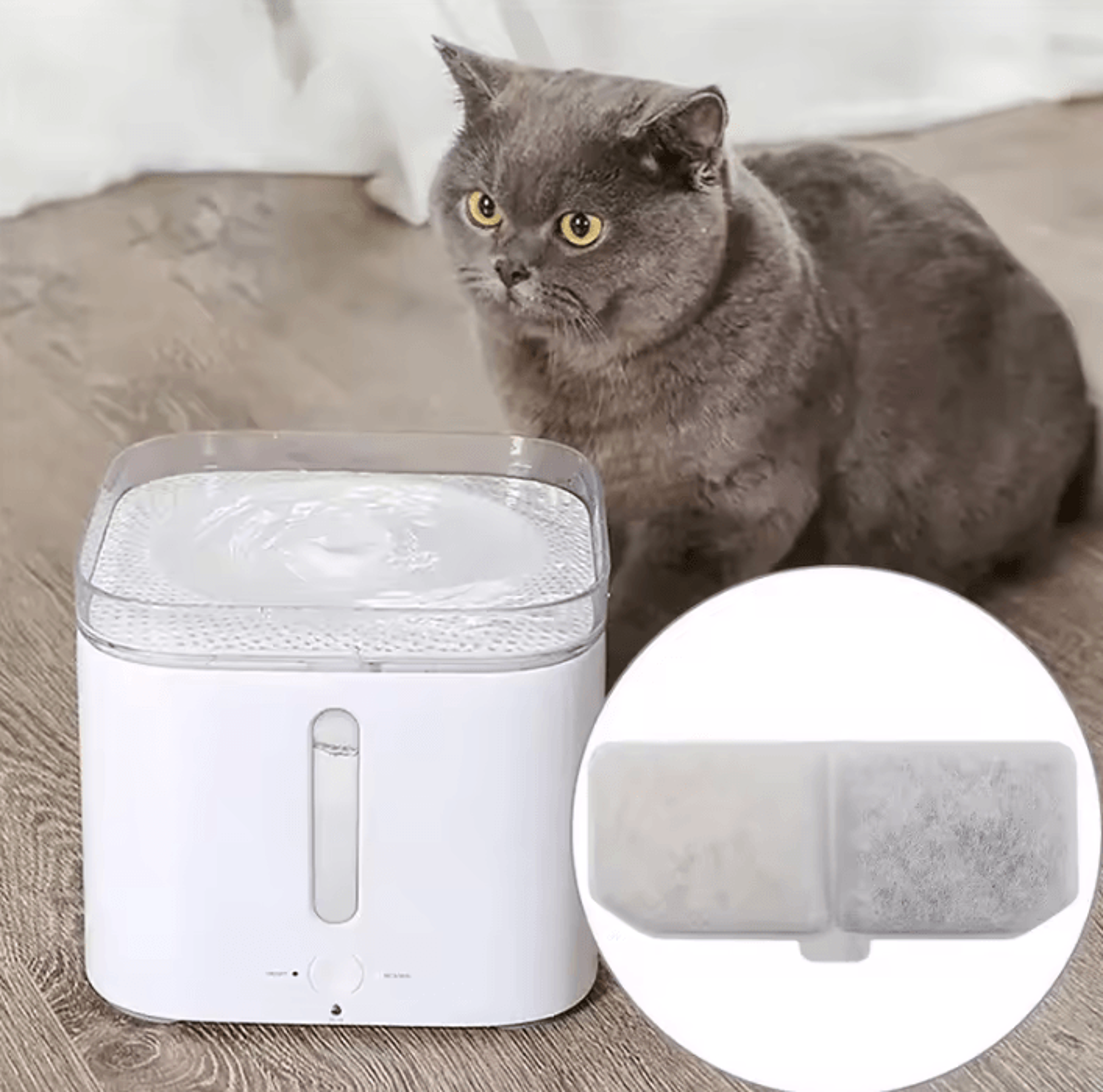 10Piece Cat Water Fountain Replacement Filter Set 2